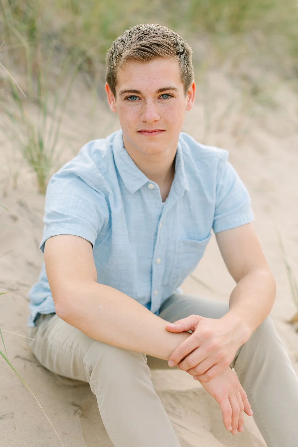West Michigan Senior Portrait Photographer | Grand Rapids Senior Photos | Lake Michigan Senior Portraits