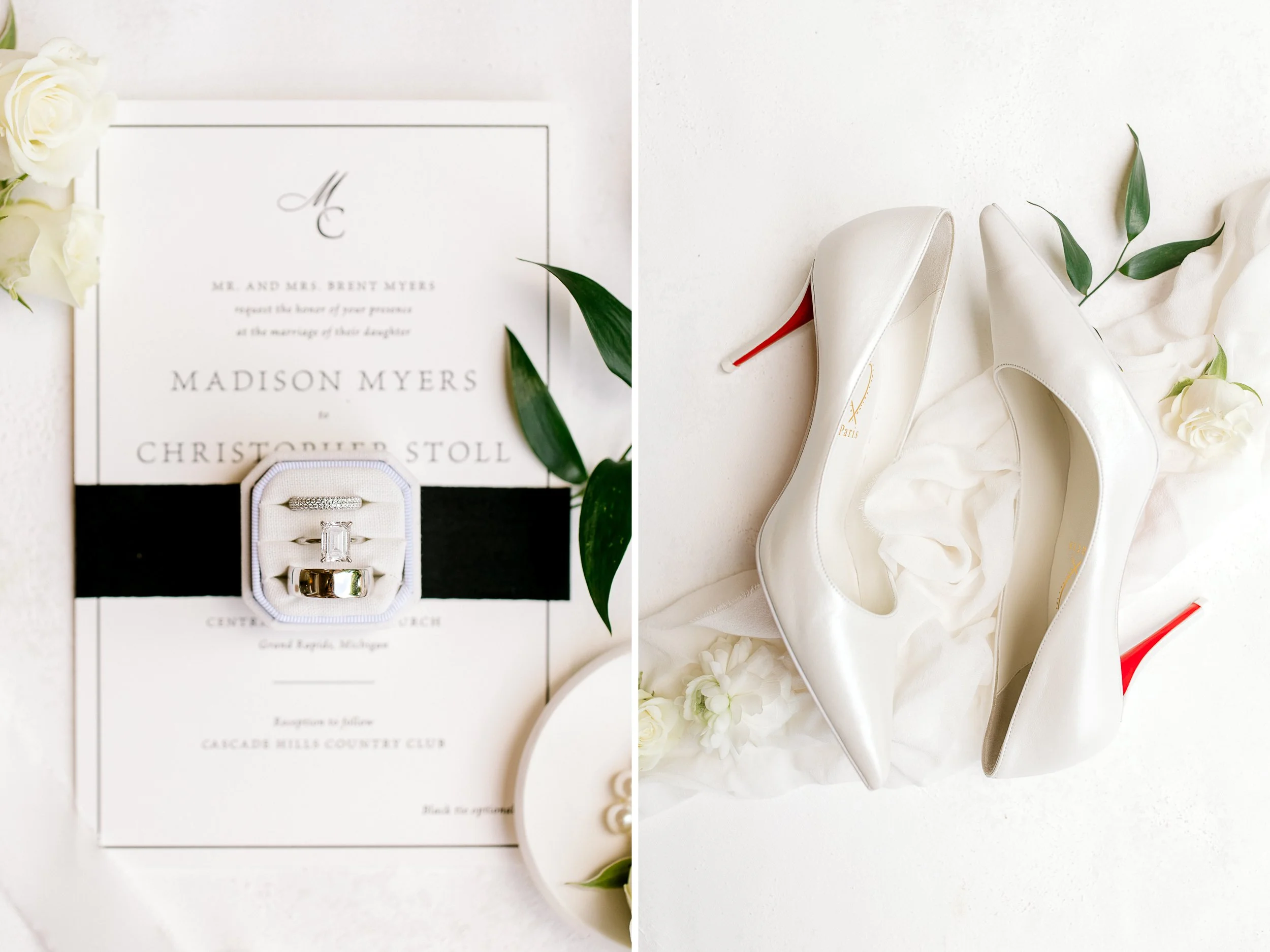 Cascade Hills Country Club Wedding | Grand Rapids, Michigan | Laurenda Marie Photography | Light and Airy, Timeless, Modern