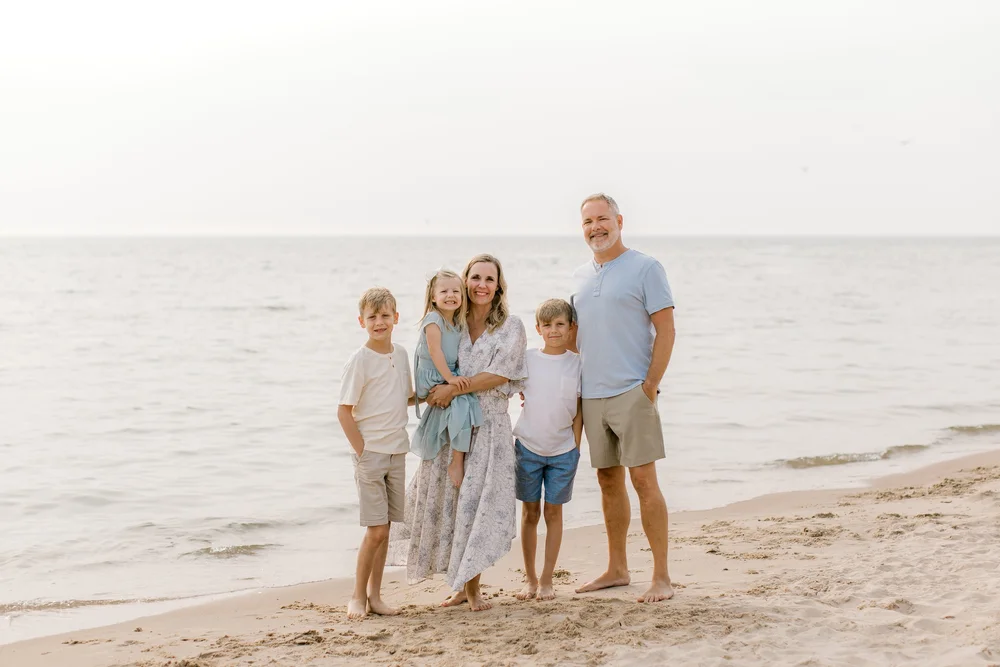Beach Mini Session on Lake Michigan