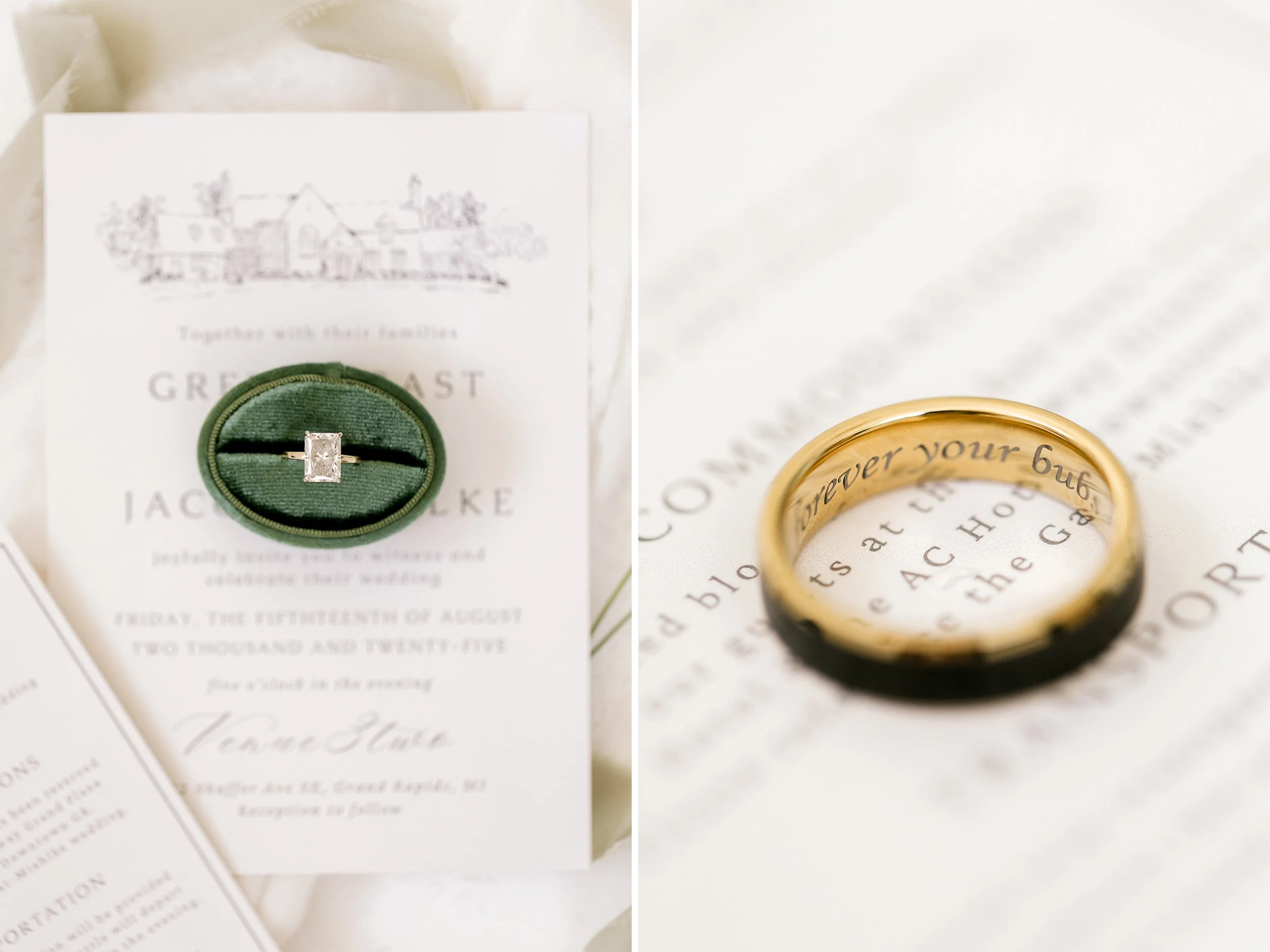 Timeless, Romantic Wedding at Venue3Two | Laurenda Marie Photography | Michigan Wedding Photographer