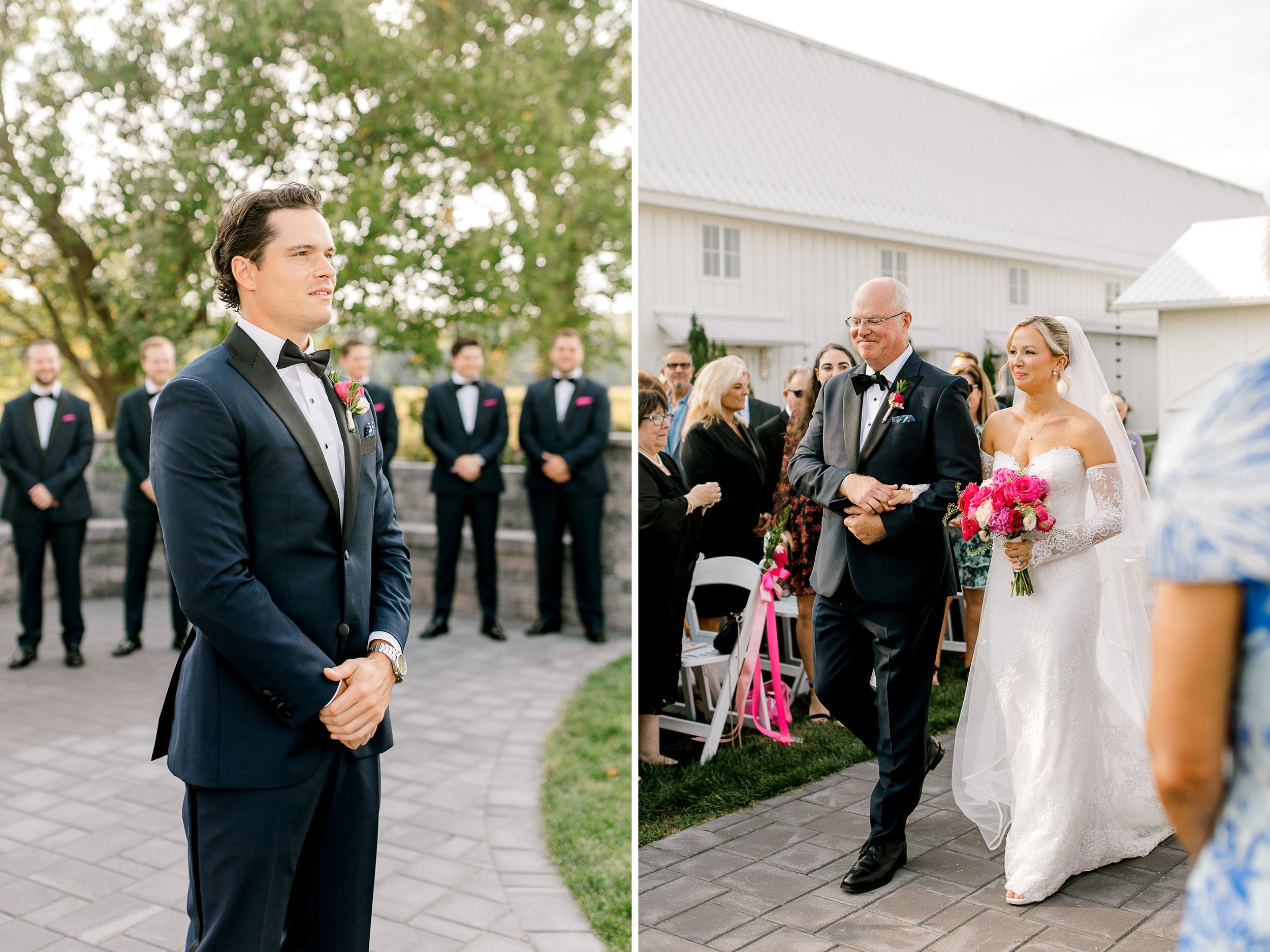 Modern Wedding at Etre Farms in St. Joseph Michigan | Laurenda Marie Photography | West Michigan + Chicago Wedding Photography
