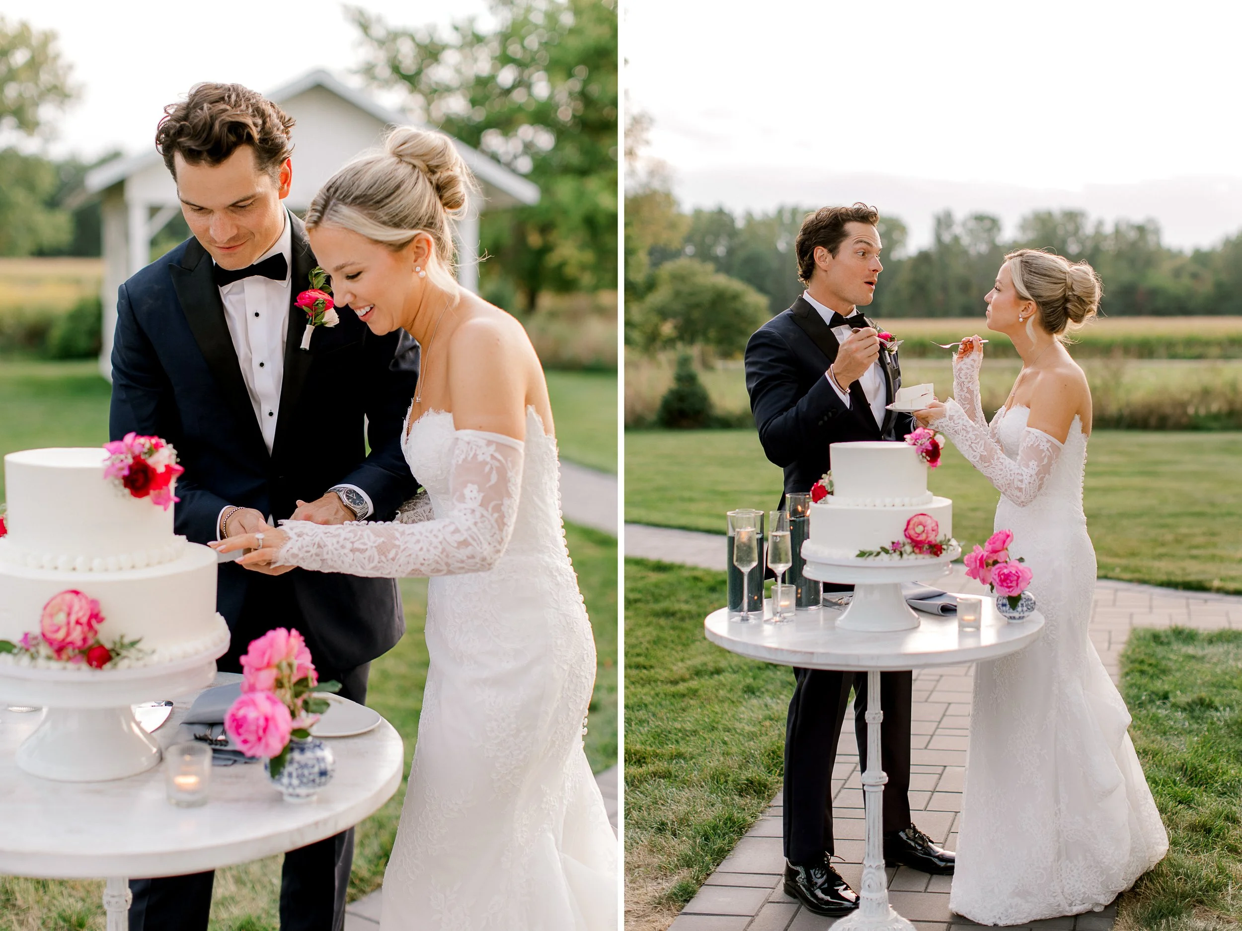 Modern Wedding at Etre Farms in St. Joseph Michigan | Laurenda Marie Photography | West Michigan + Chicago Wedding Photography