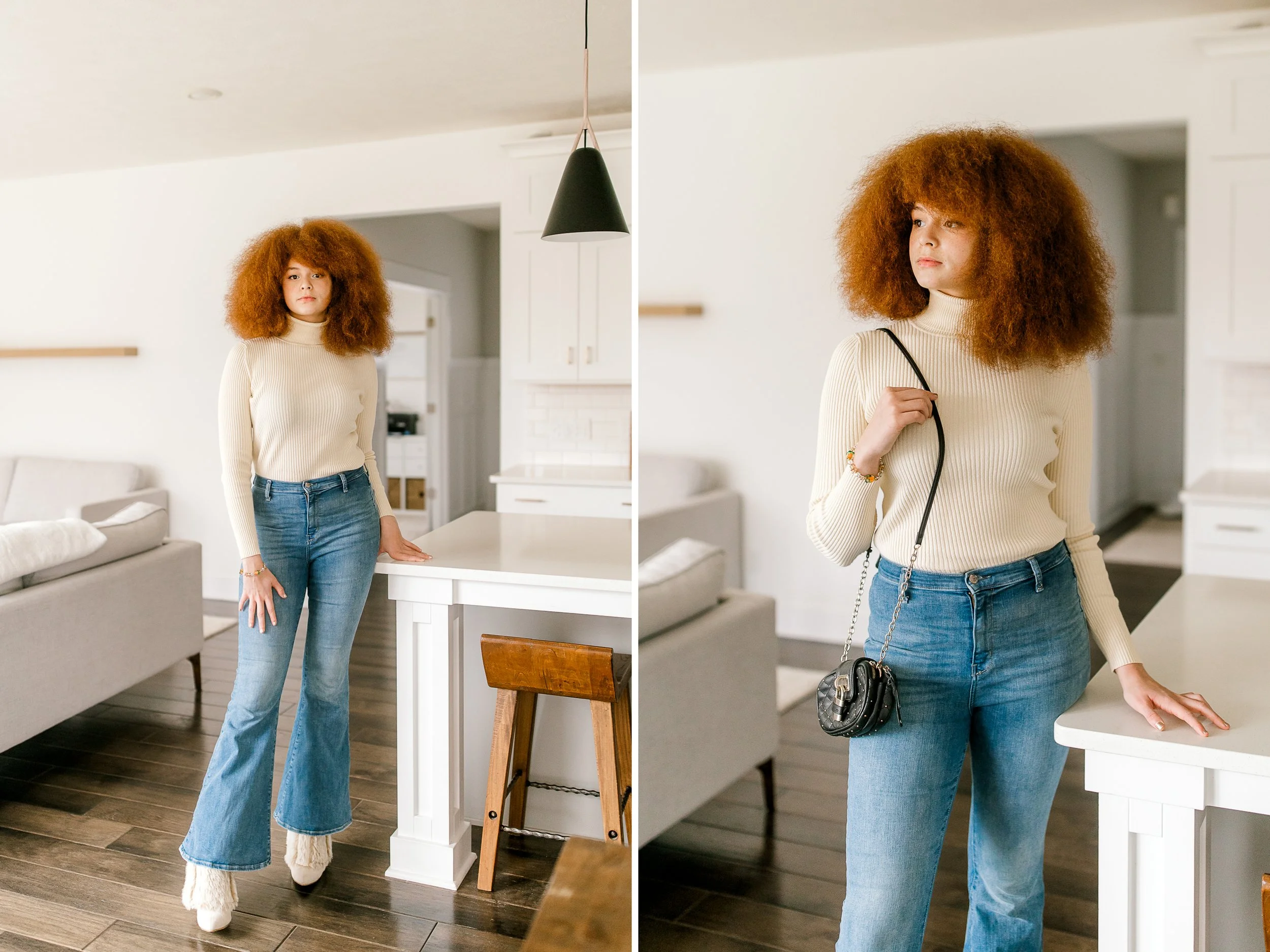 Modeling Portfolio Photo Shoot in Grand Rapids | Indoor poses for women | Lifestyle Session Indoor | Laurenda Marie Photography