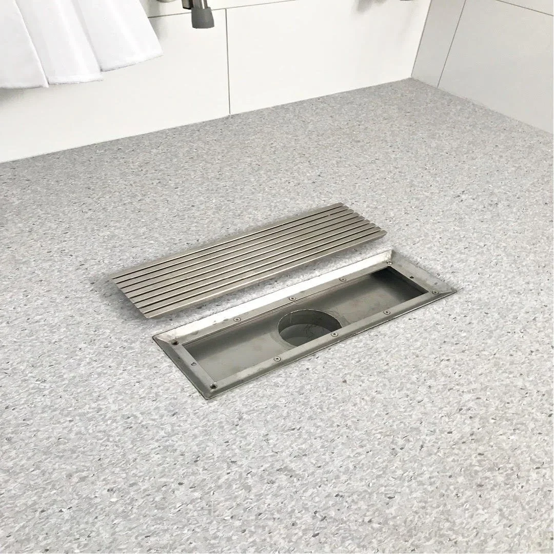 Vinyl Clamp Shower Channel