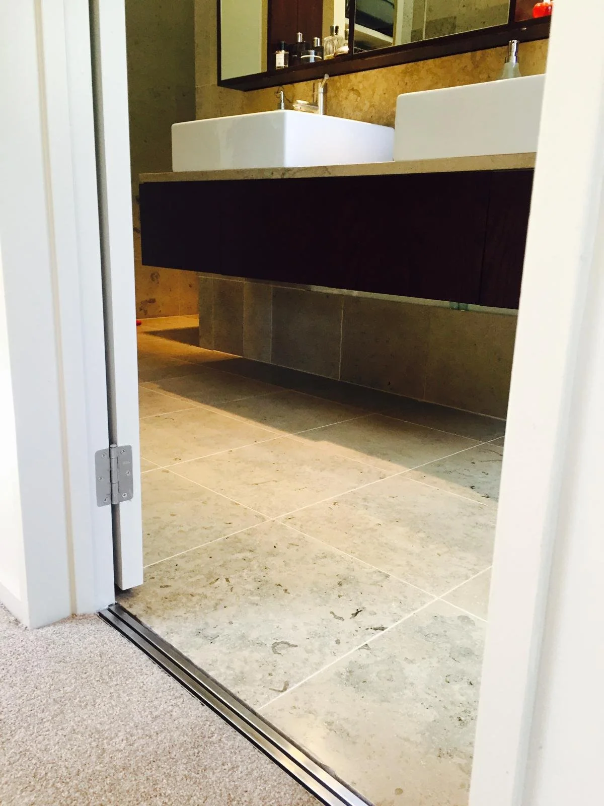 Standard Door Channel - Tiled flooring