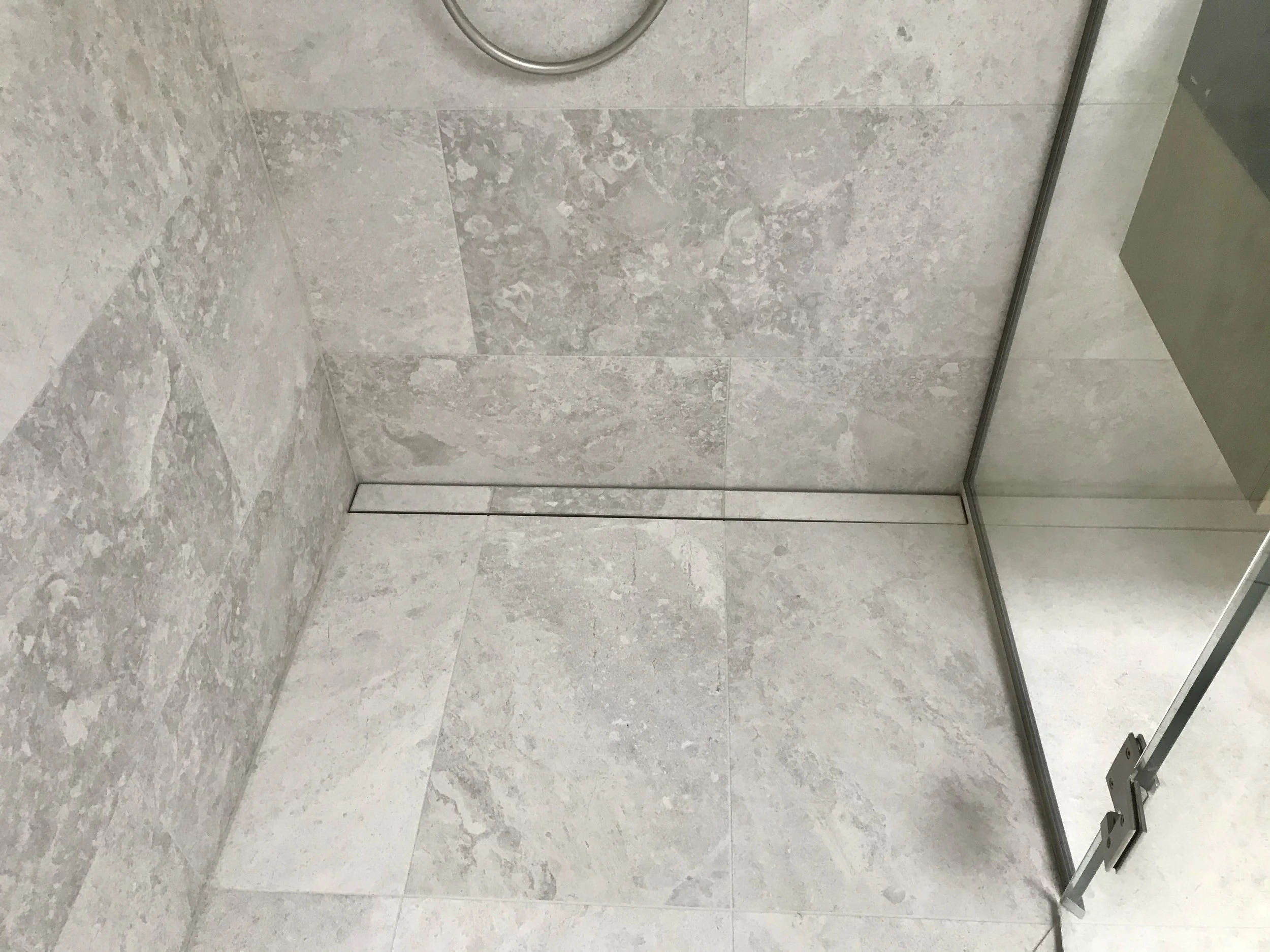 2 Wall mounted Shower Channel - tile insert