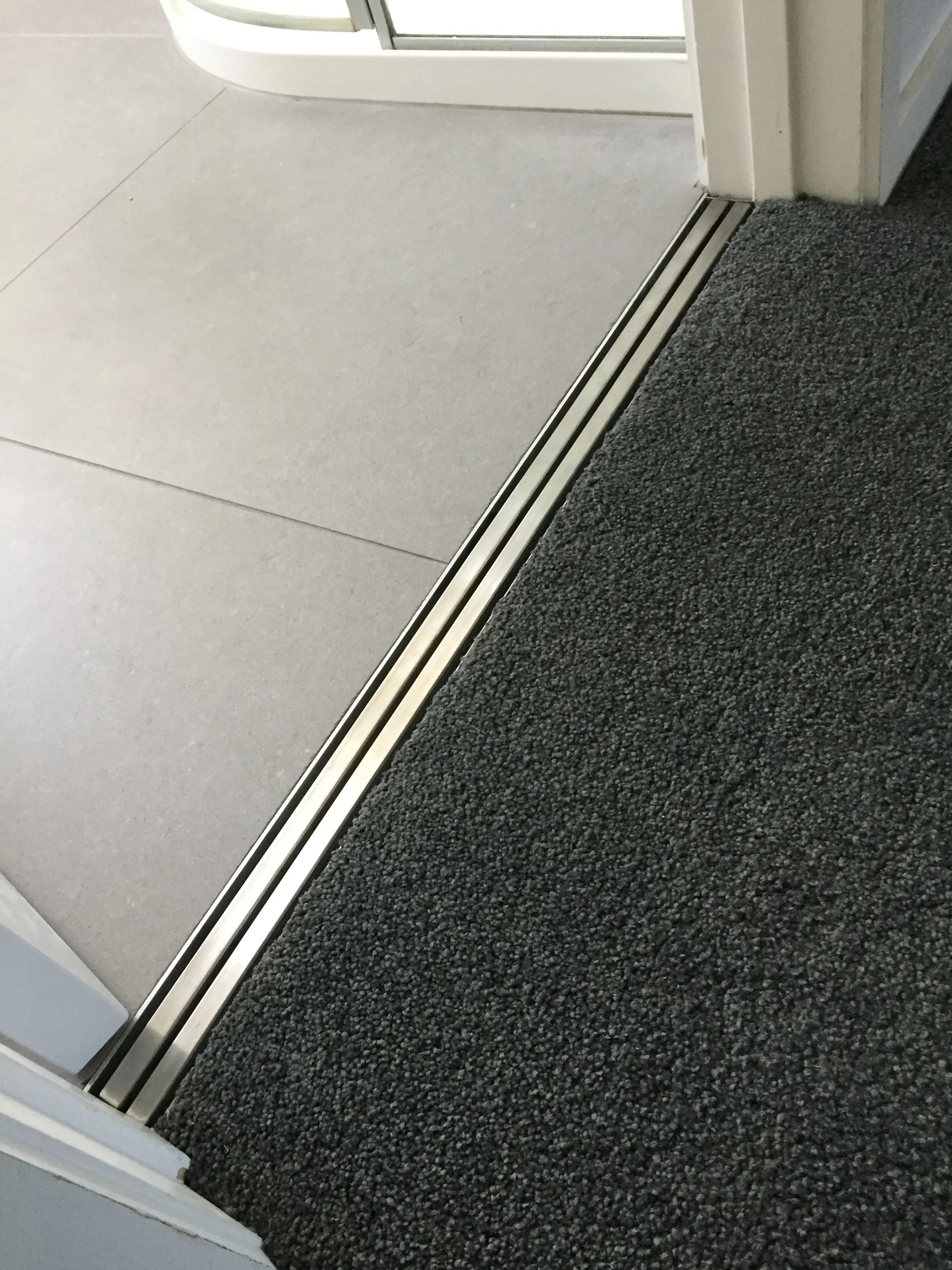 Standard Door Channel - Tiled flooring