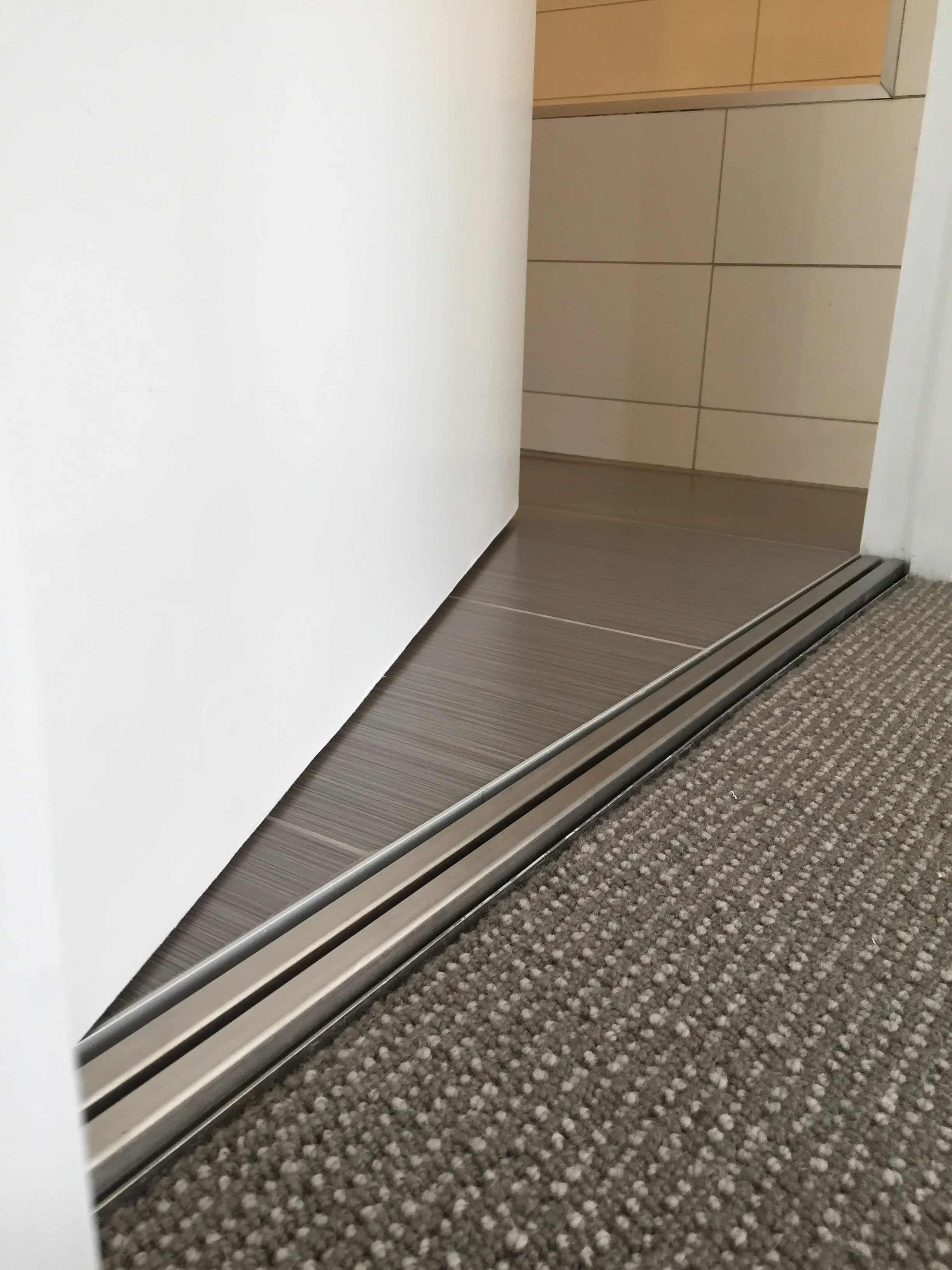 Standard Door Channel - Tiled flooring