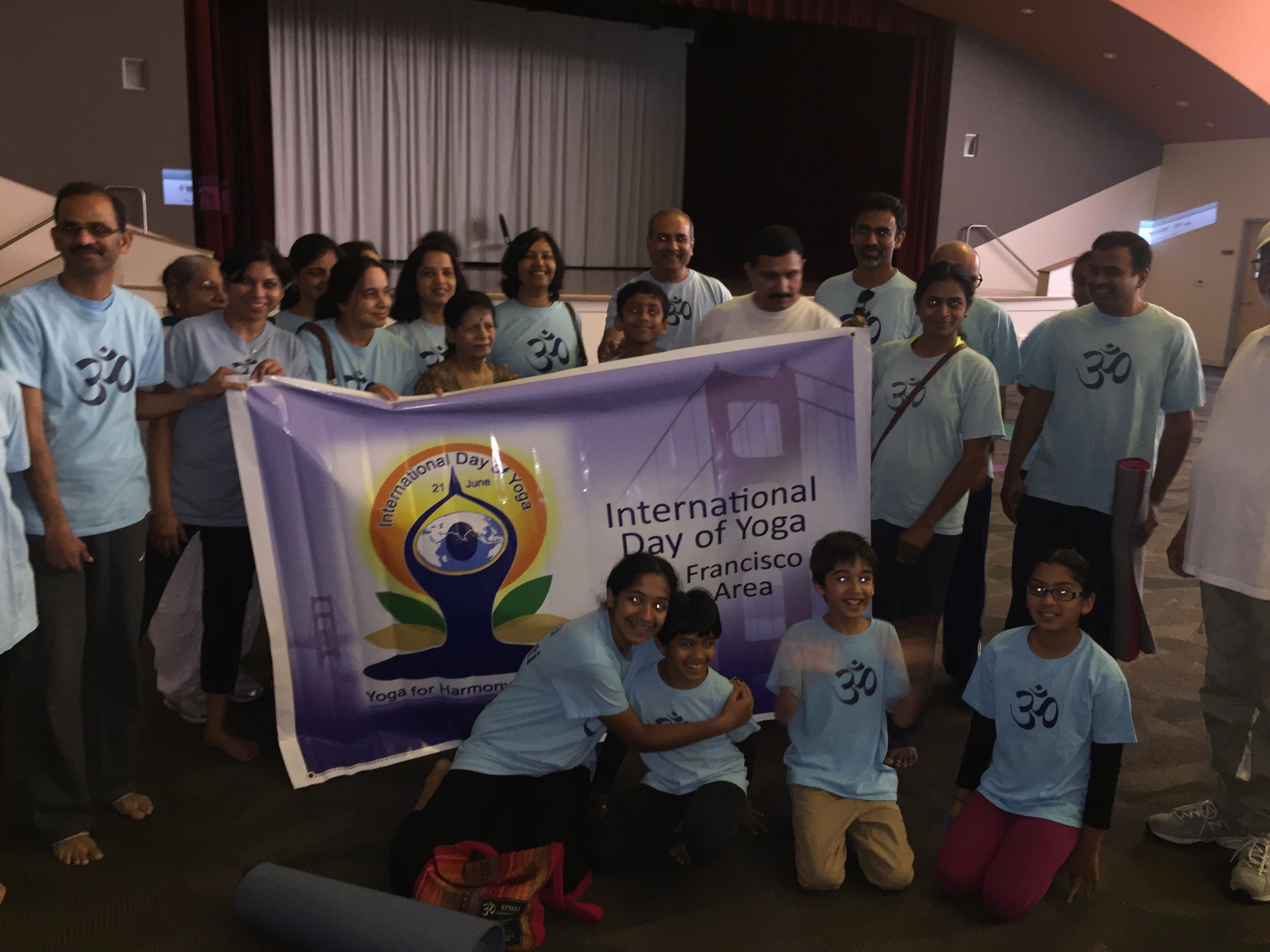 International Day of Yoga 2017 at ICC Milpitas