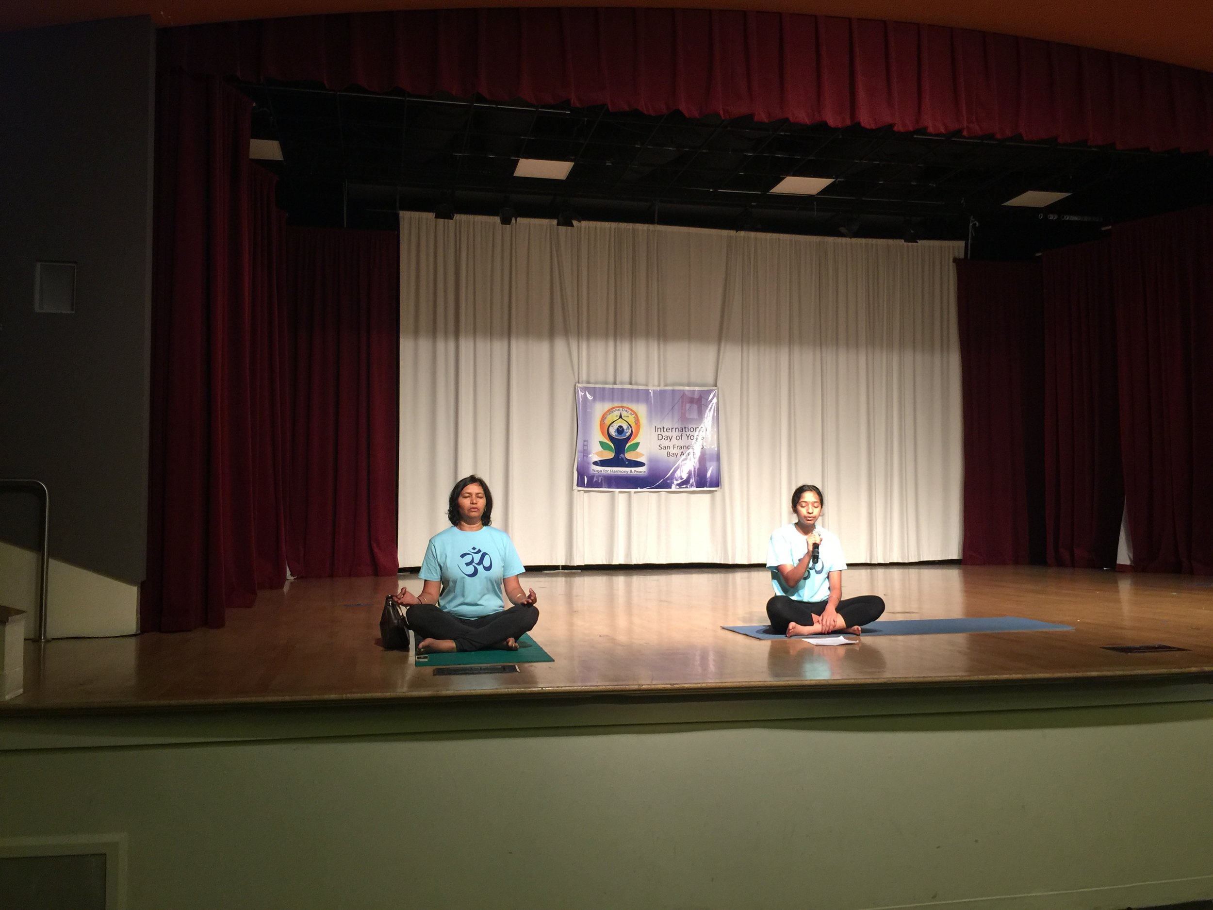 International Day of Yoga 2017 at ICC Milpitas