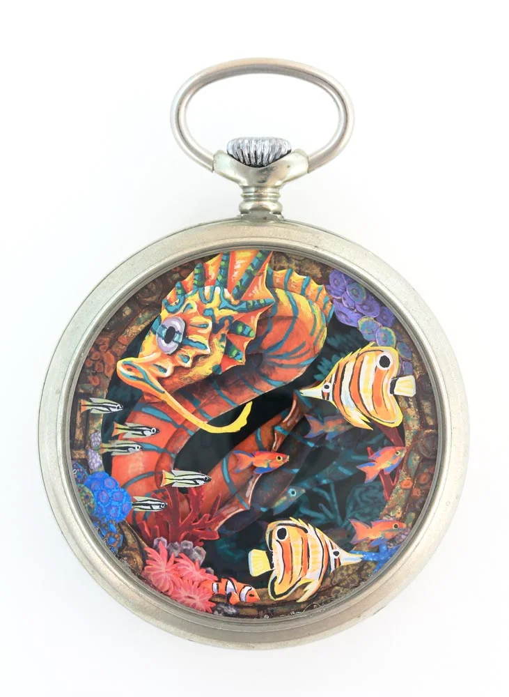 Reef Dragon Pocket Watch