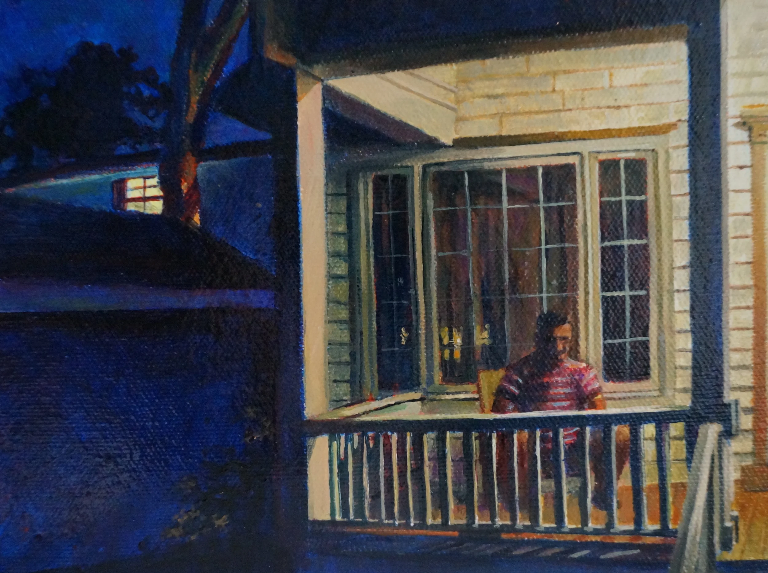 George Making Dinner Reservations