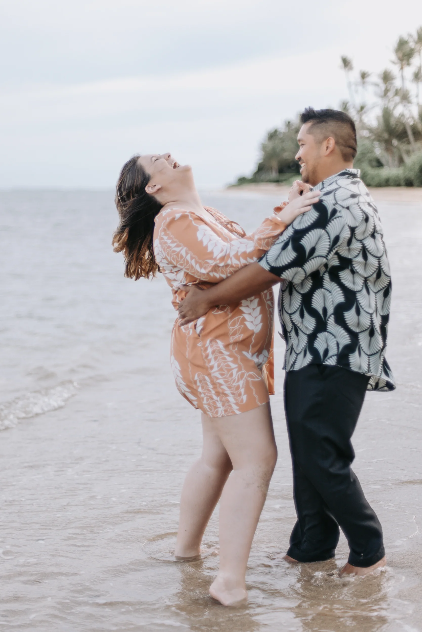 Kahala Beach Engagement | Oahu Lifestyle Photographer