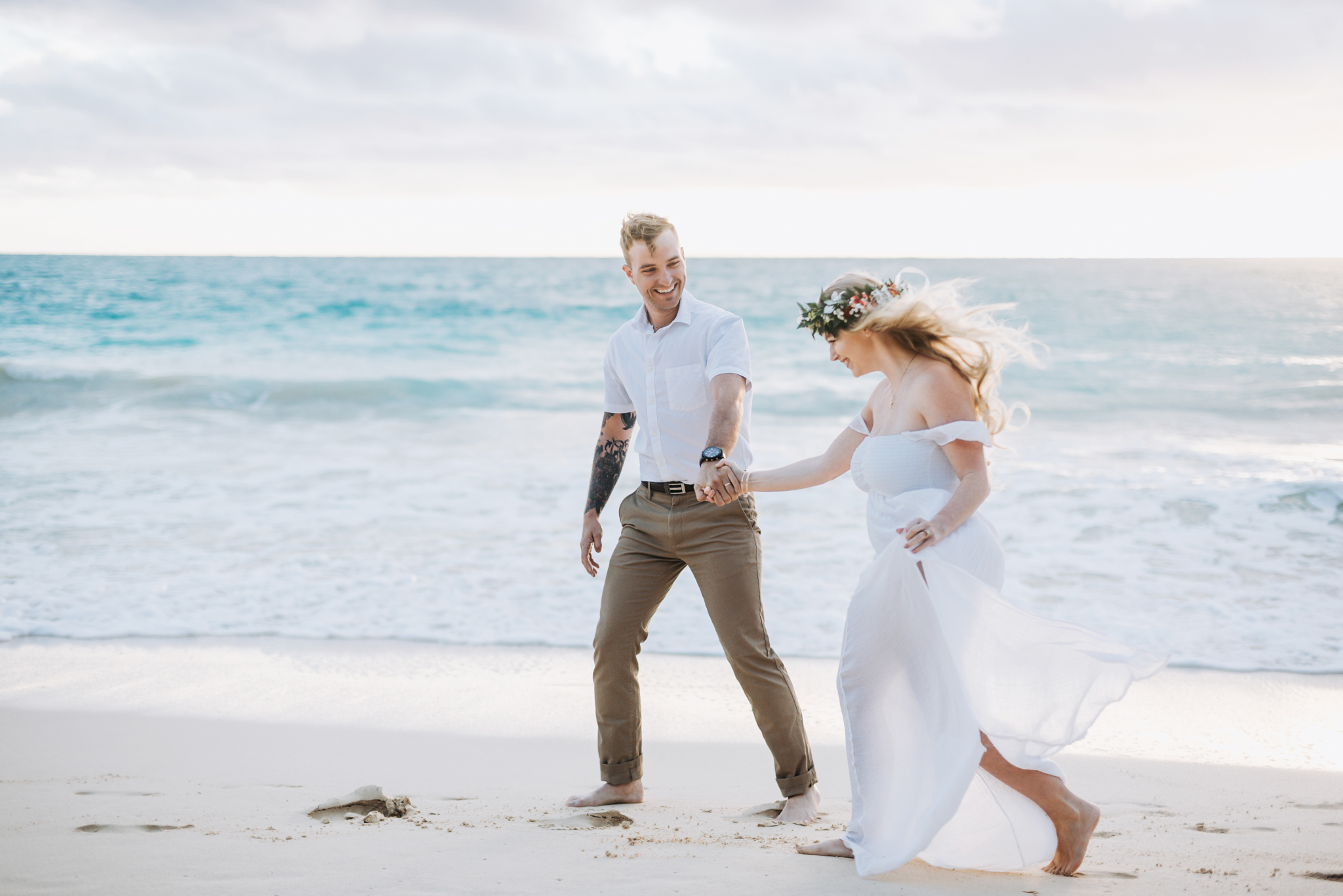 Bellows Beach Engagement | Oahu Lifestyle Photographer