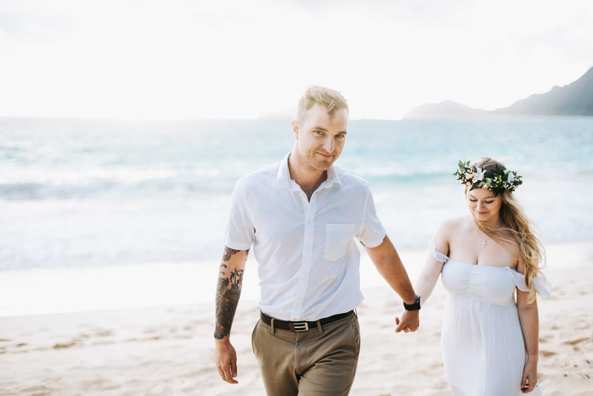 Bellows Beach Engagement | Oahu Lifestyle Photographer