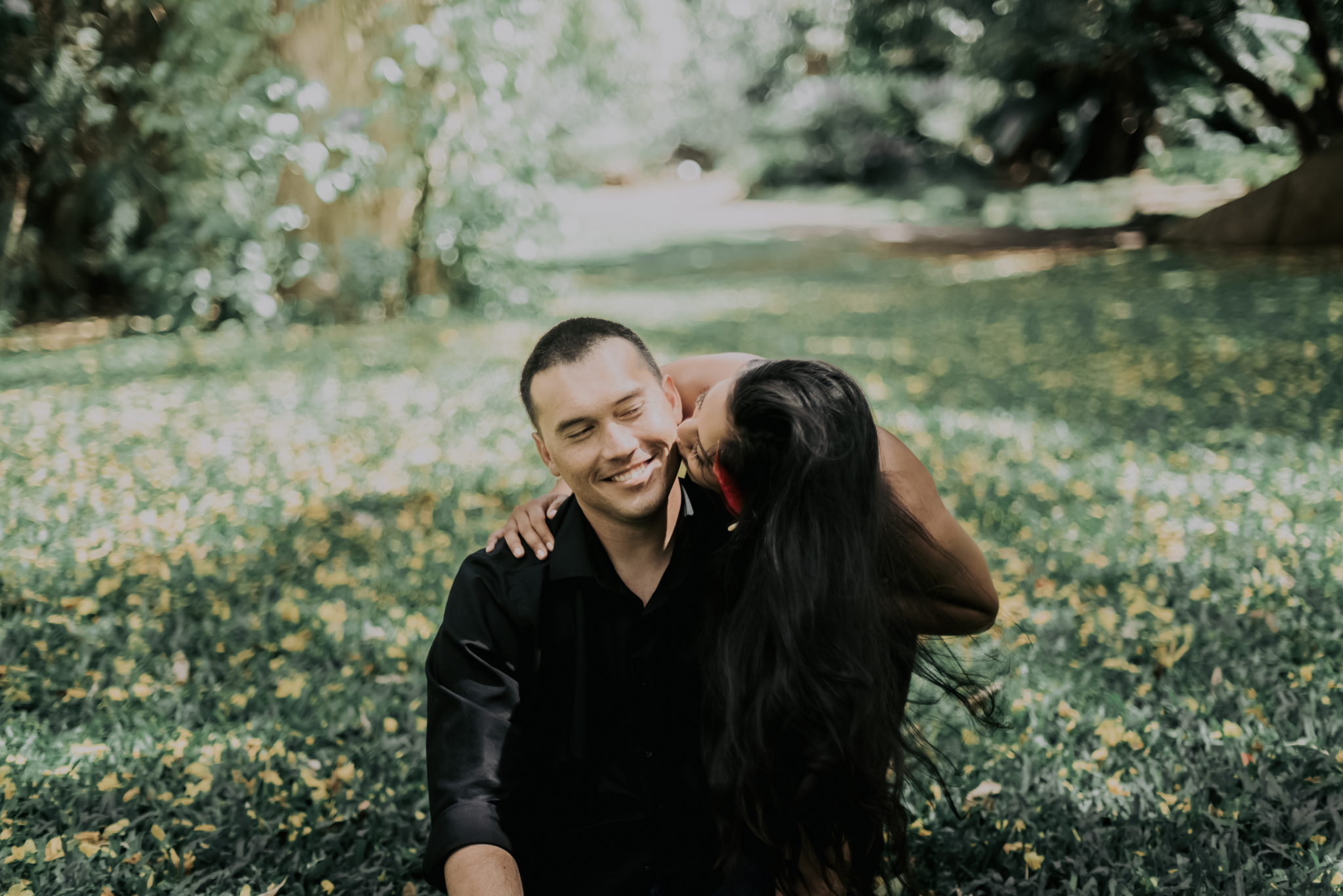michele + josh | botanical gardens | oahu lifestyle photographer