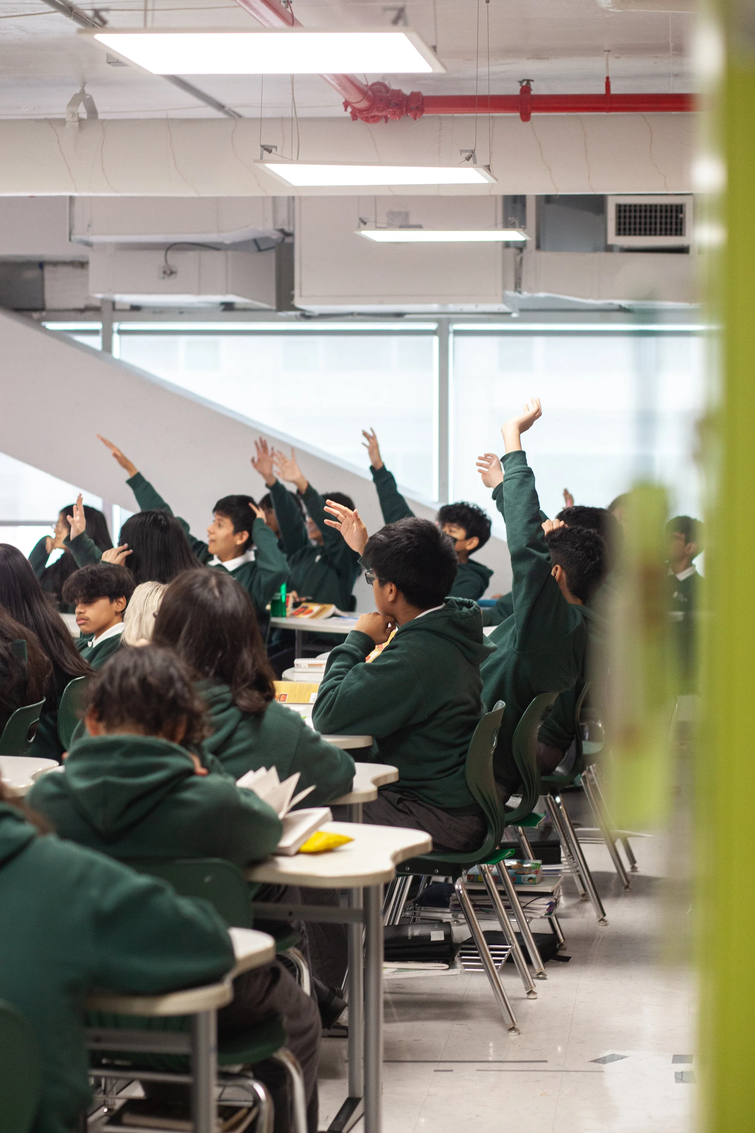 Forte Prep students in class