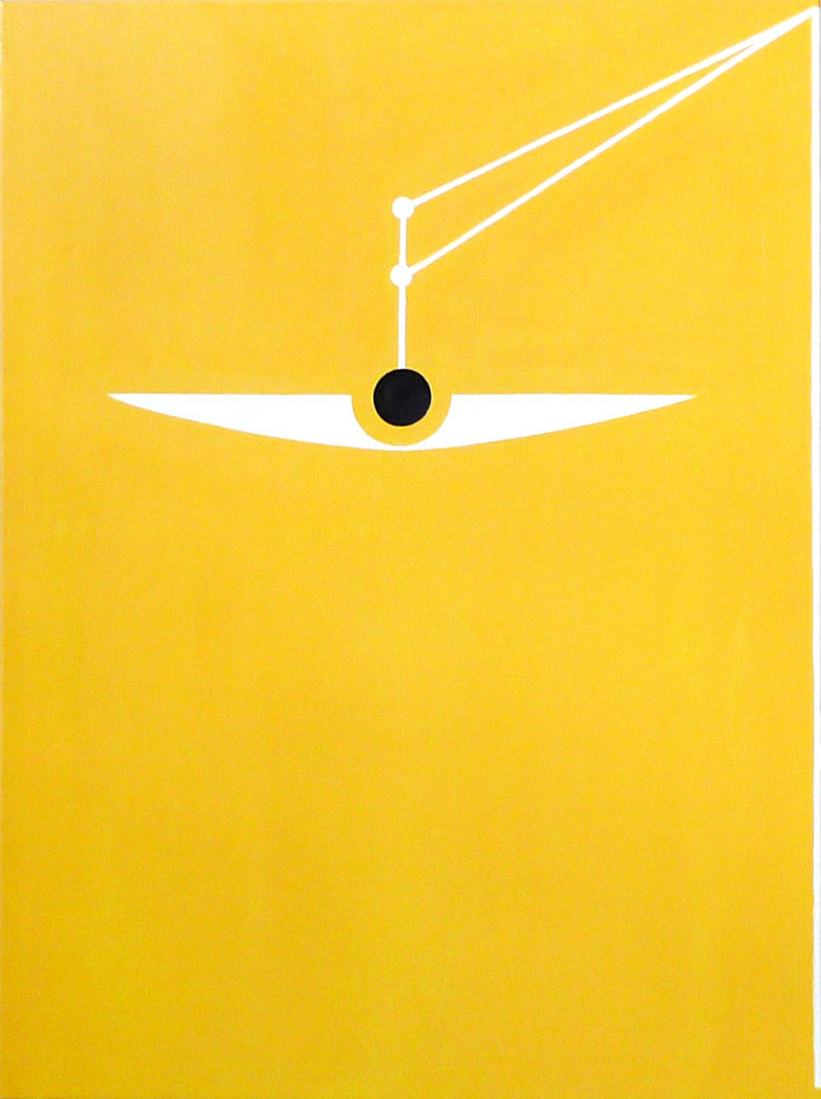 2017, Balance No.1 Helene Lundbye Petersen, Balance No.1, 2016, Painting, Oil on Canvas, 130 x 97 cm.