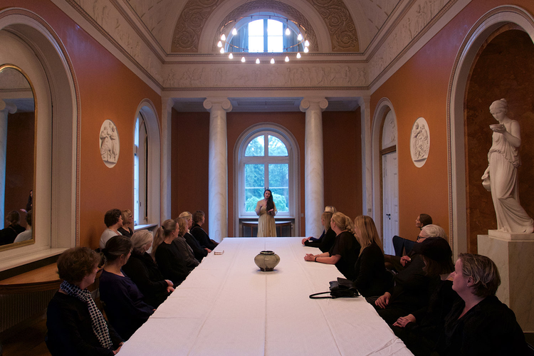 2017, Carlsberg Academy, former private home of Brewer J. C. Jakobsen and Niels Bohr, Red, Orange, Green and White Space of Carlsberg Academy (Copenhagen, DK).