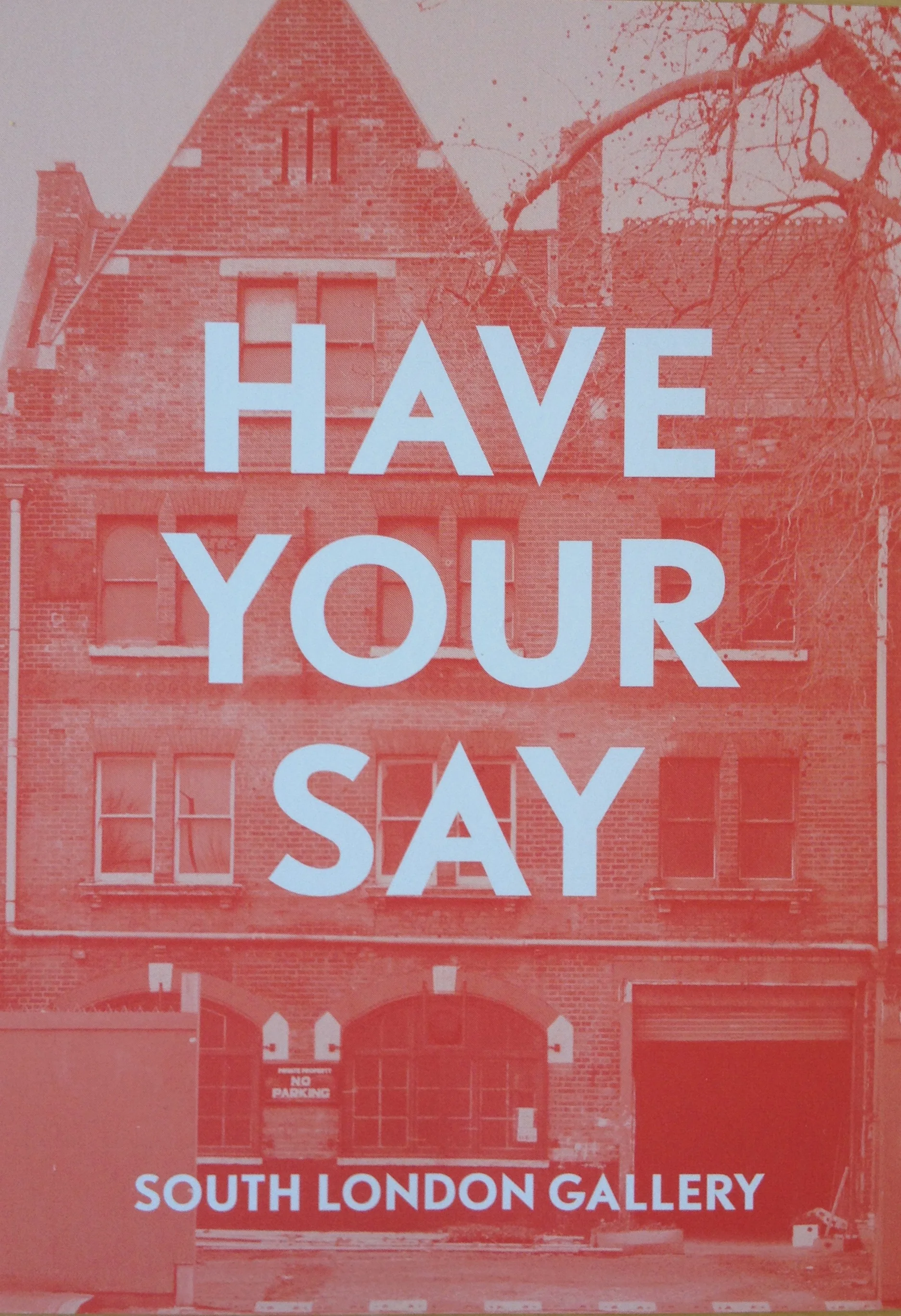 Front of the flyer for the Community Consultation