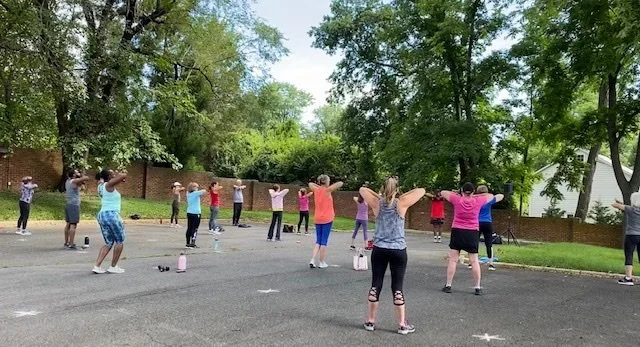       Our Outdoor Classes Get You In Shape and Are Fun