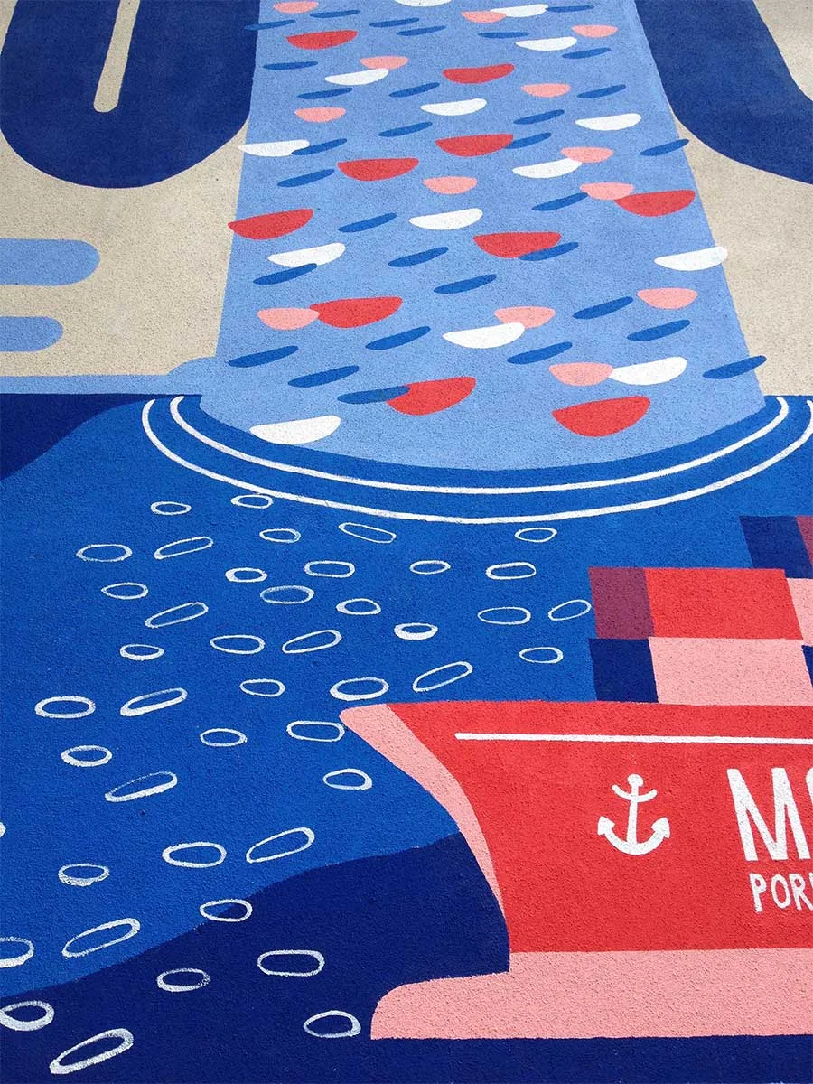 Pori , detail