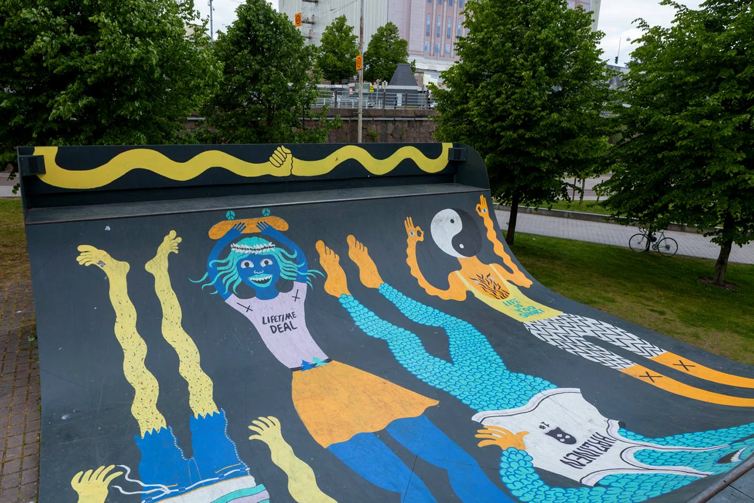 Kiasman skeittiramppi, Helsinki