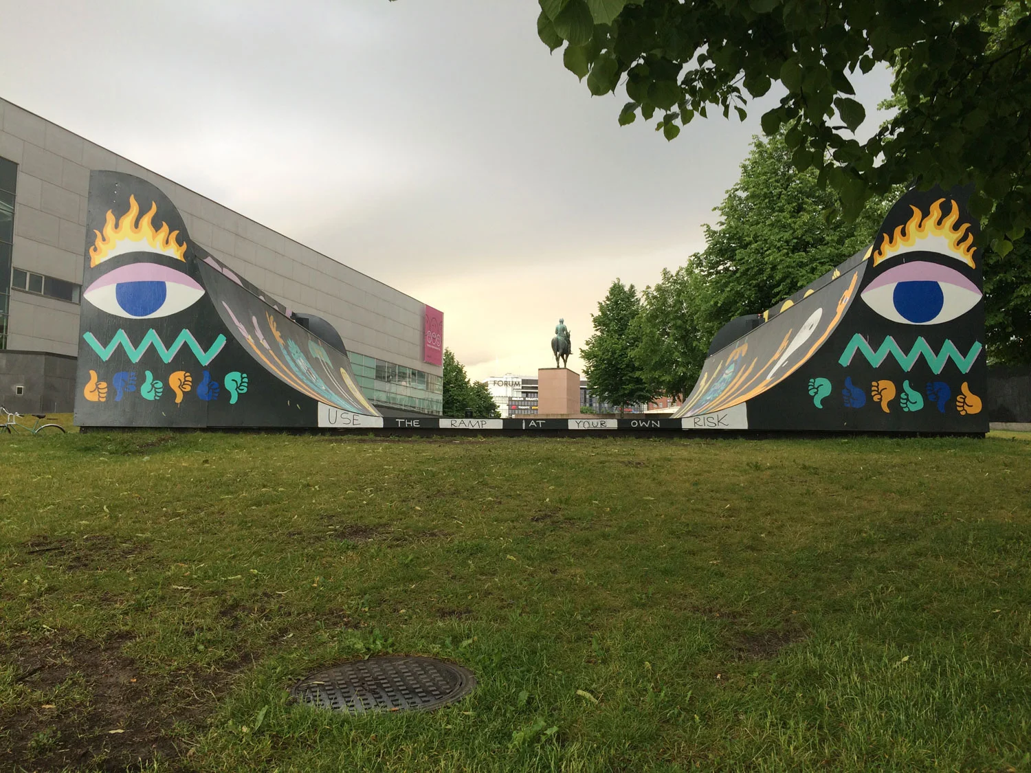 Kiasman skeittiramppi, Helsinki