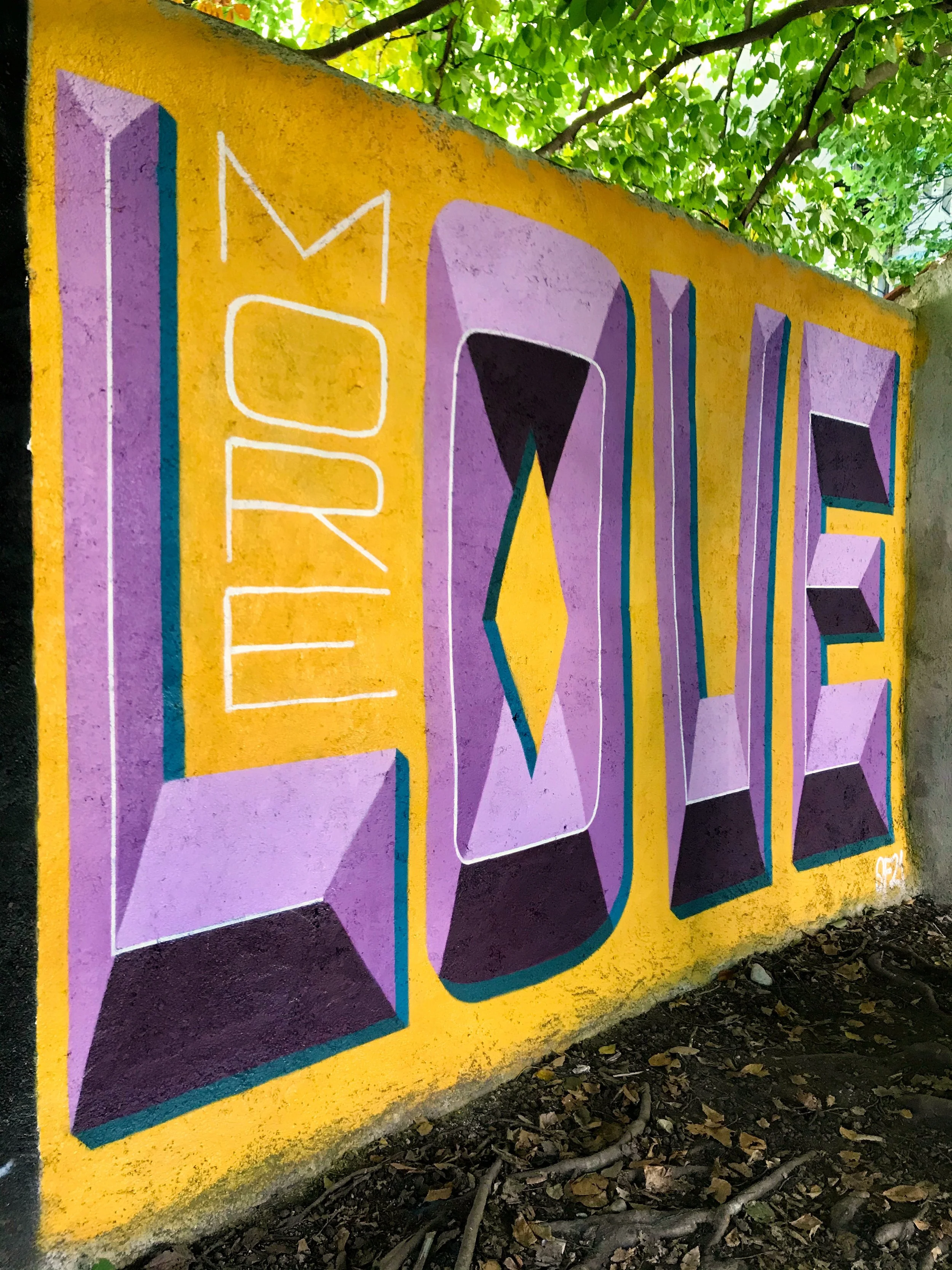   More Love  3.7 × 2.4 m, Ljubljana, Slovenia, 2021. 