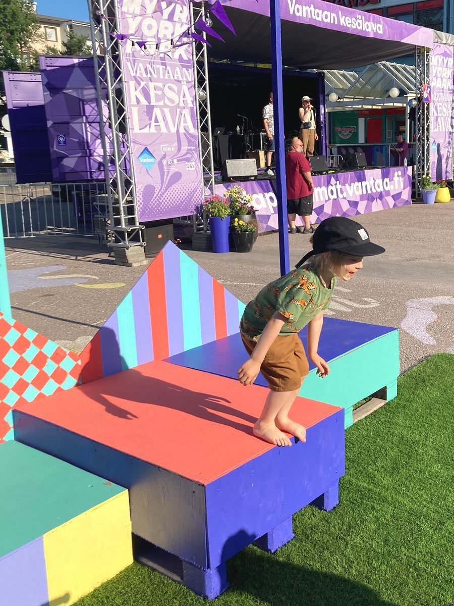 Myyr York Park, Vantaa 2024 Visual identity and spatial planning for a summer festival area