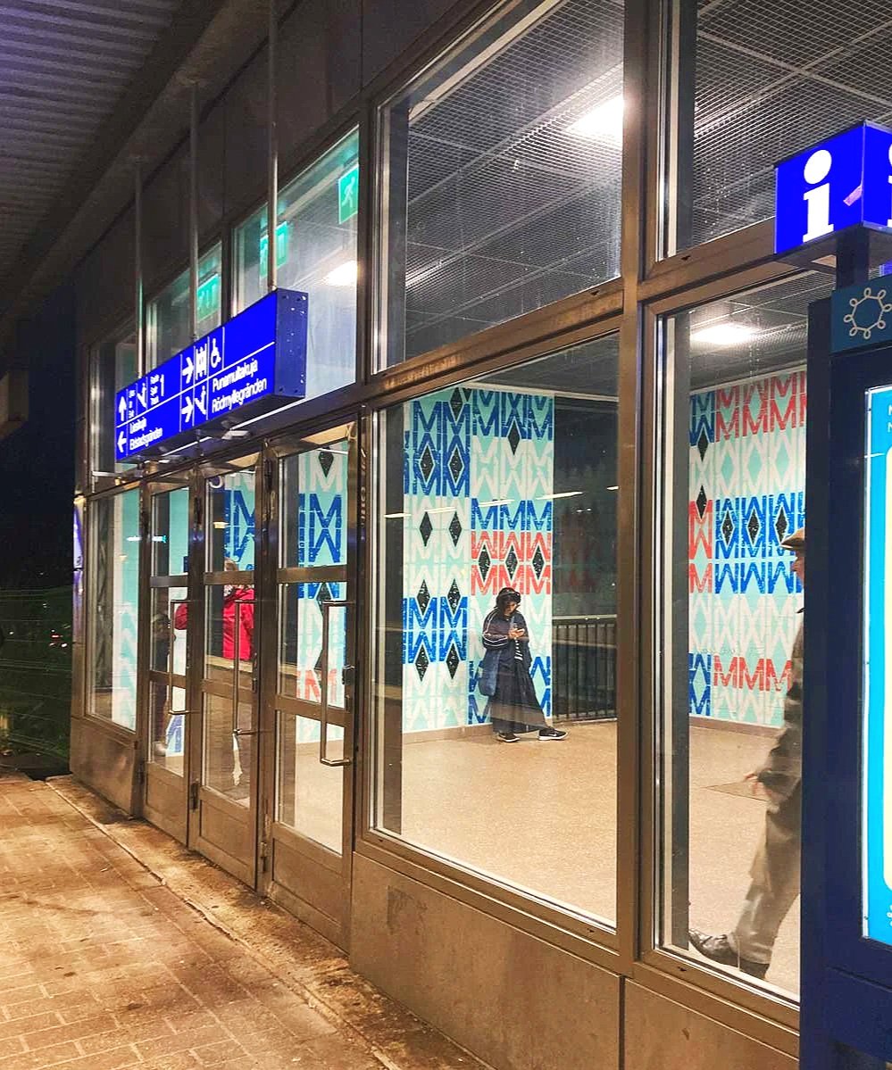   Myyrmäki train station, Vantaa Finland 2015  