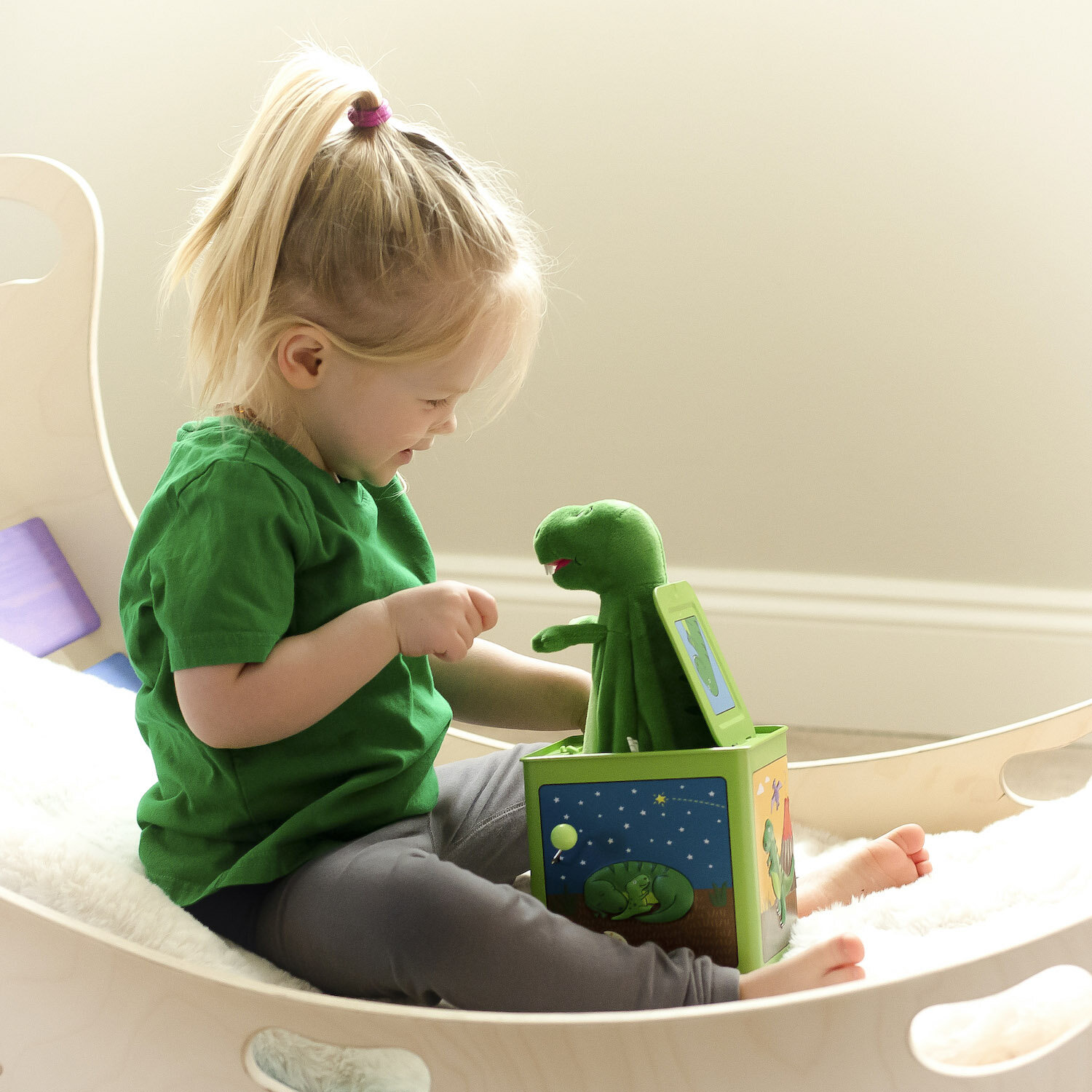 dinosaur jack in the box toy
