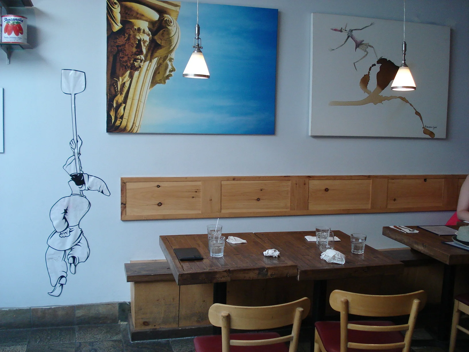 Picture of artwork within Pizzeria Via Mercanti