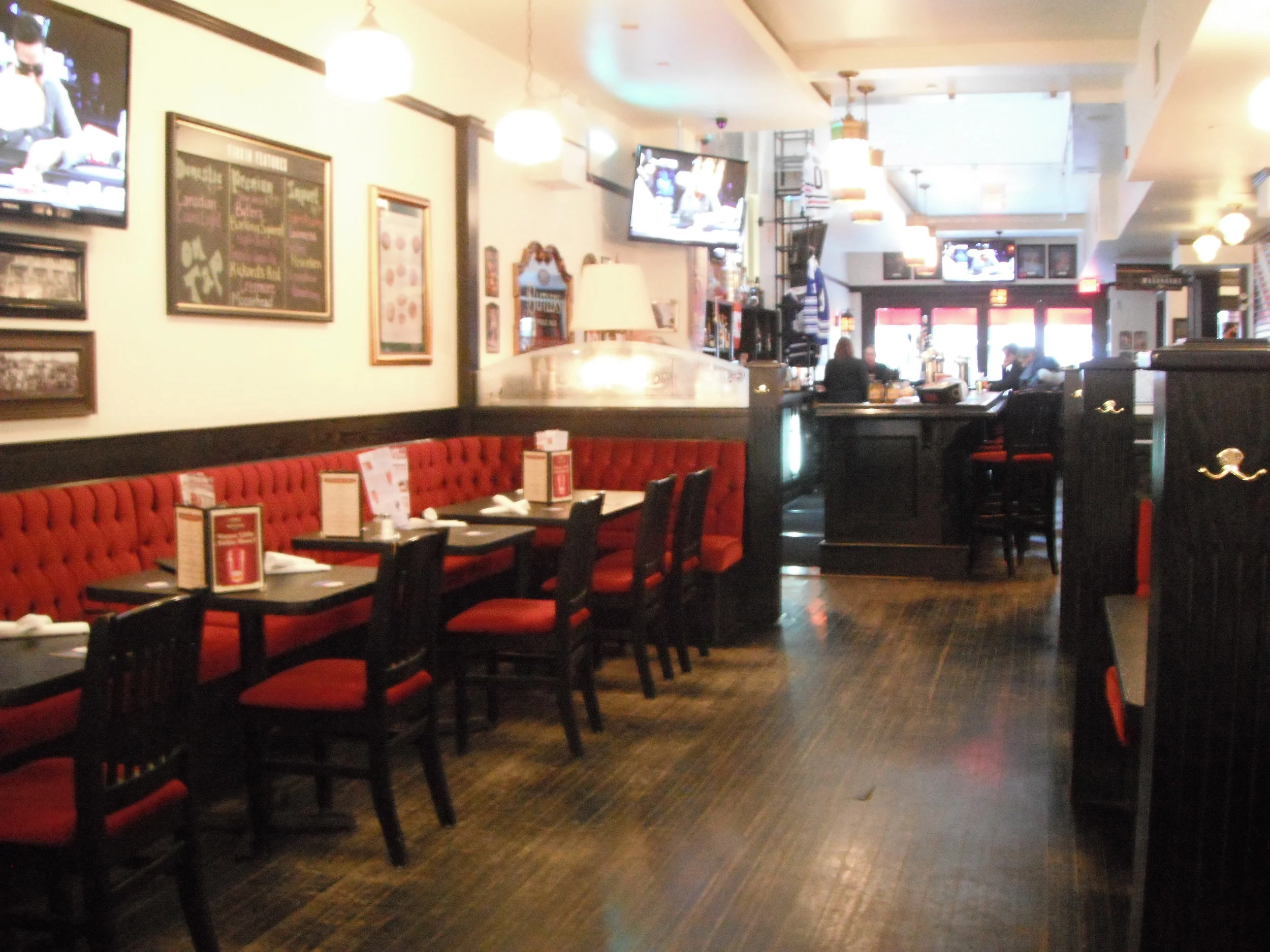 Image of accessible space inside restaurant.