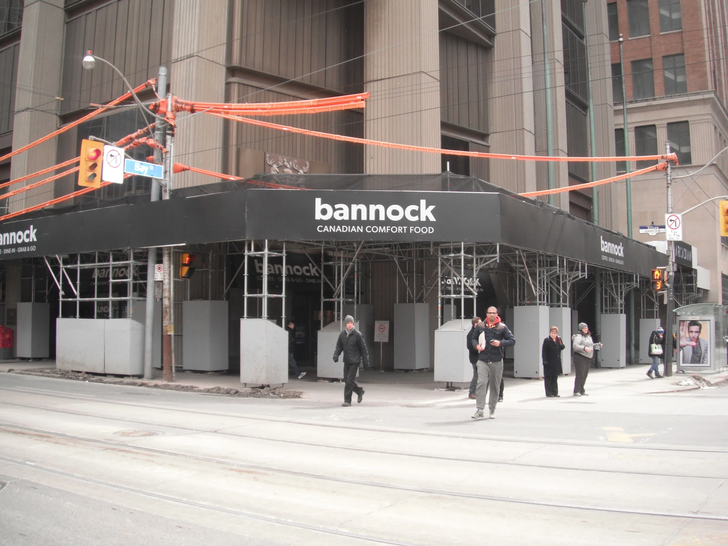 Picture of crowded entrance