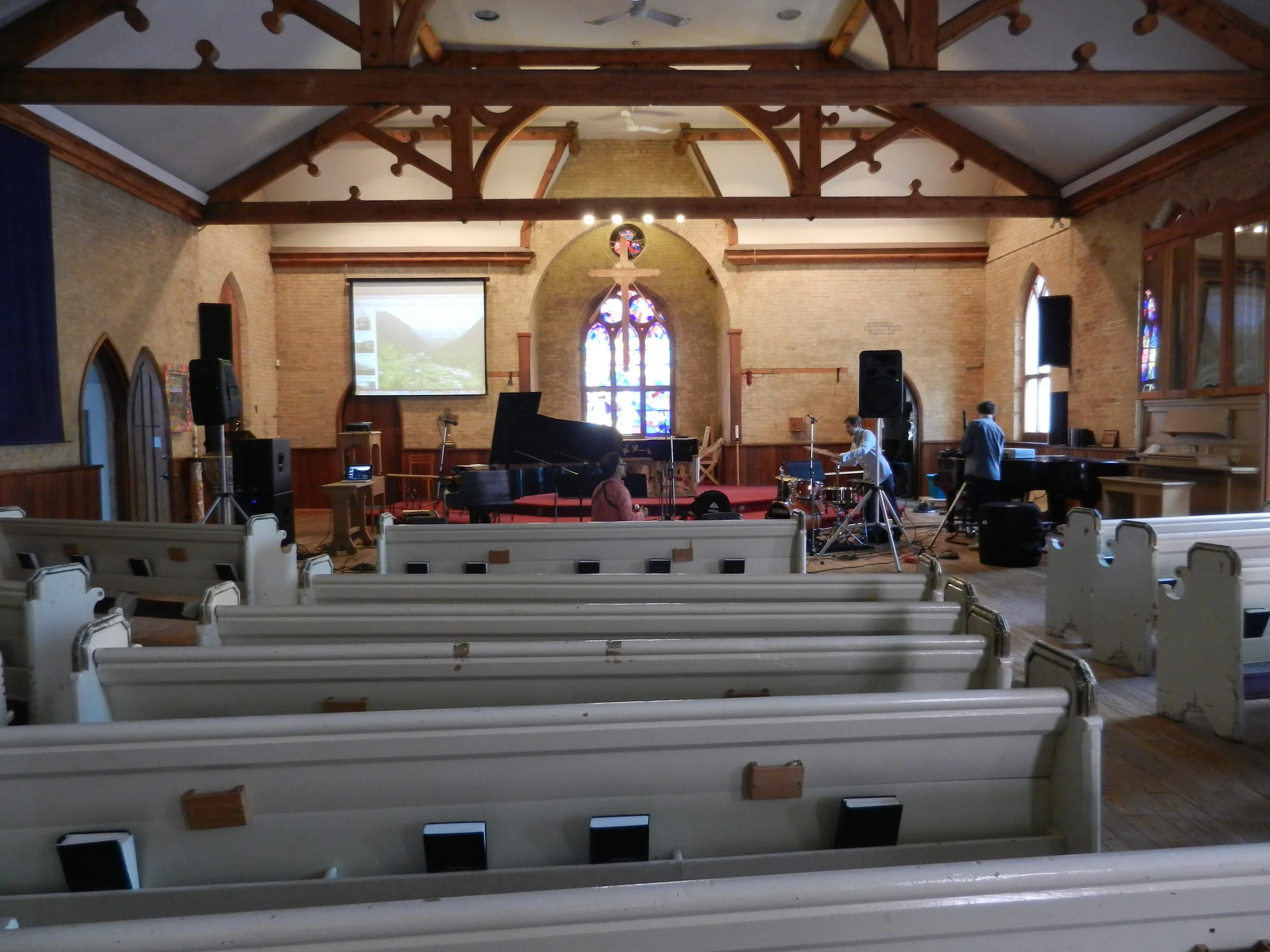 Picture of accessible seating area.
