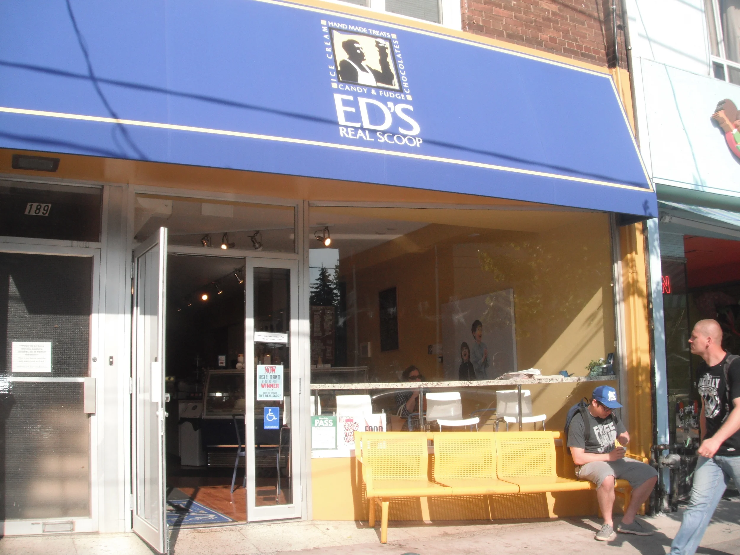 Picture of accessible entrance