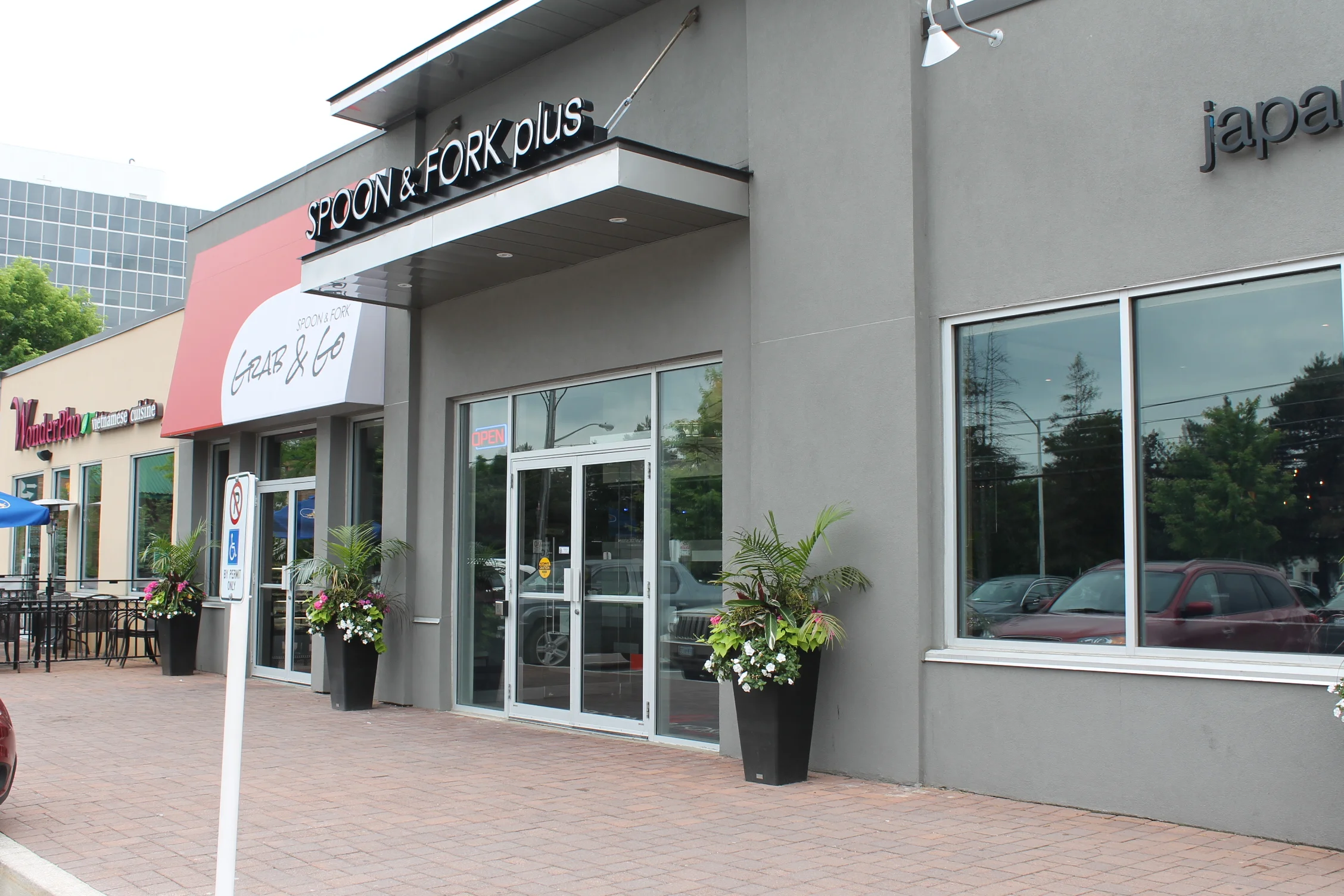 Picture of accessible entrance