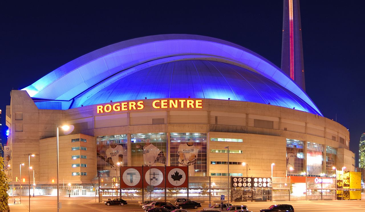 Picture of the exterior of the Roger's Centre