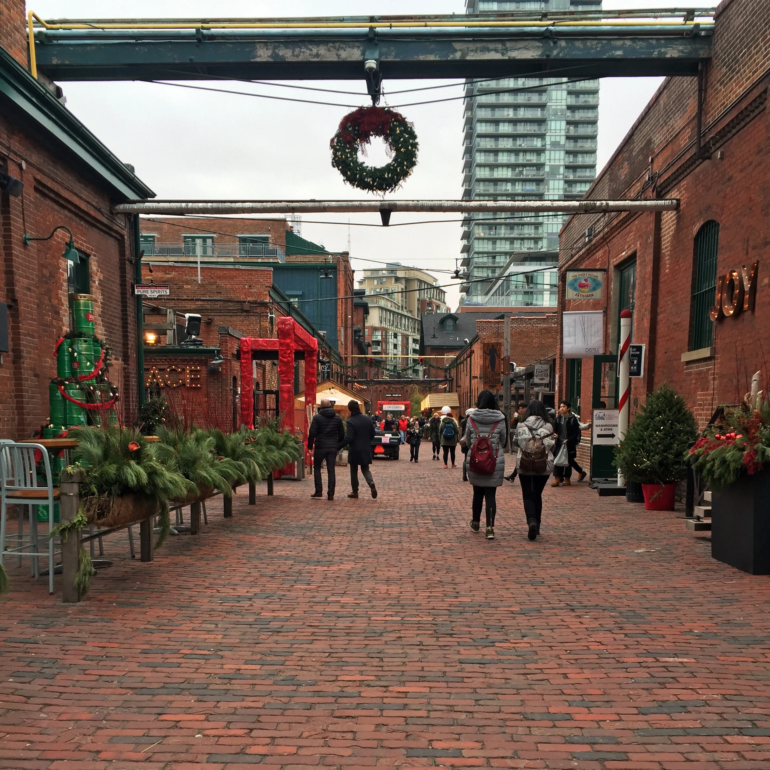 Check out the Distillery Christmas Market!