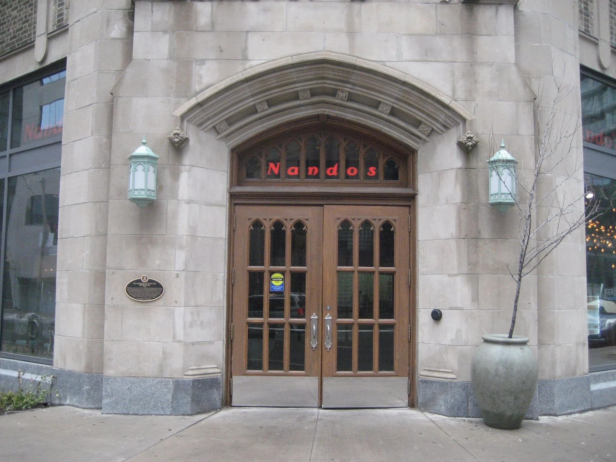 Picture of accessible entrance