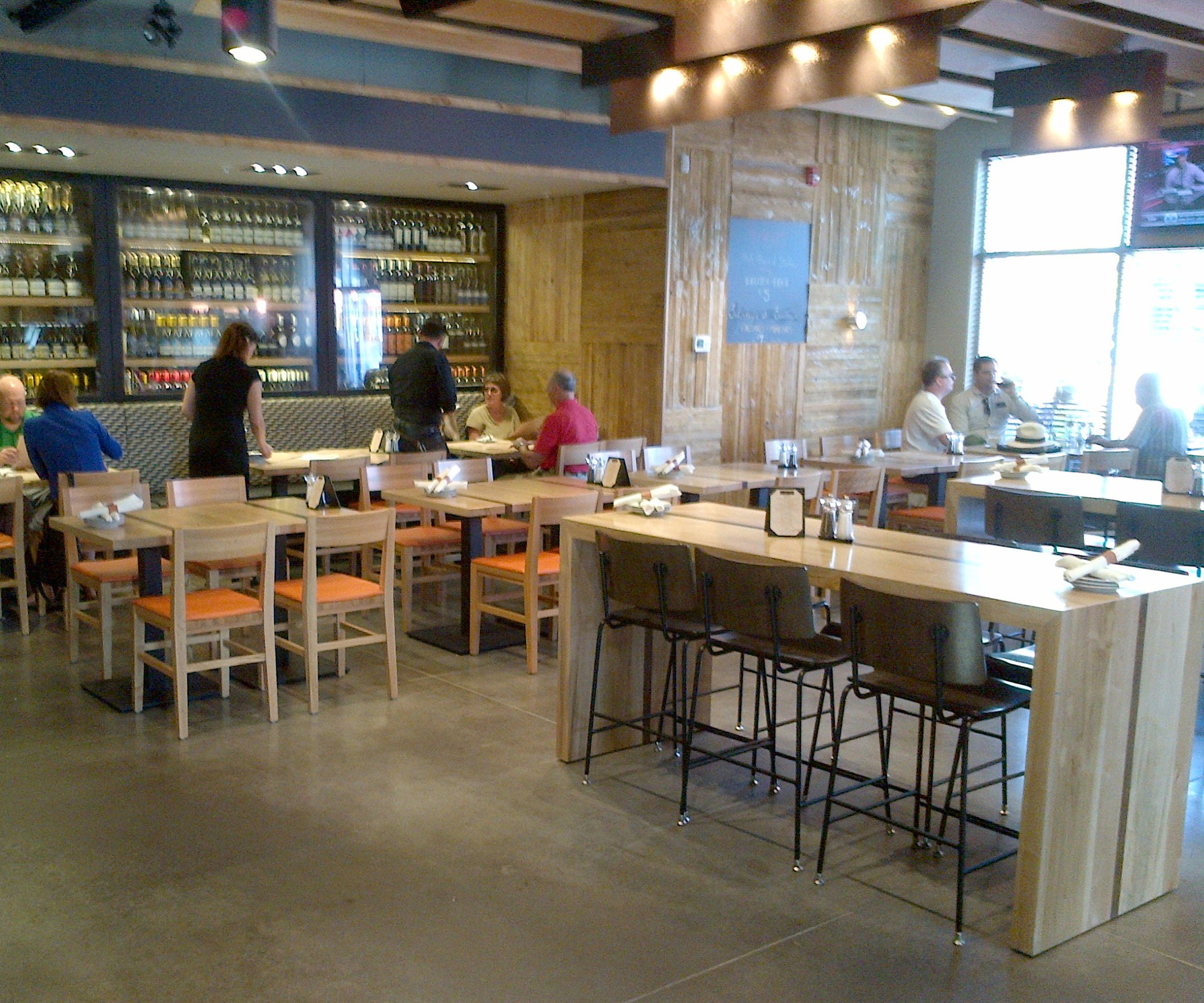 Interior of Against The Grain