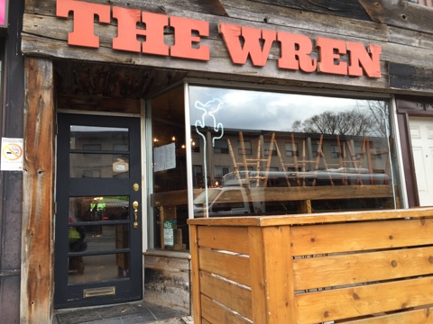 Picture of the accessible entrance of The Wren