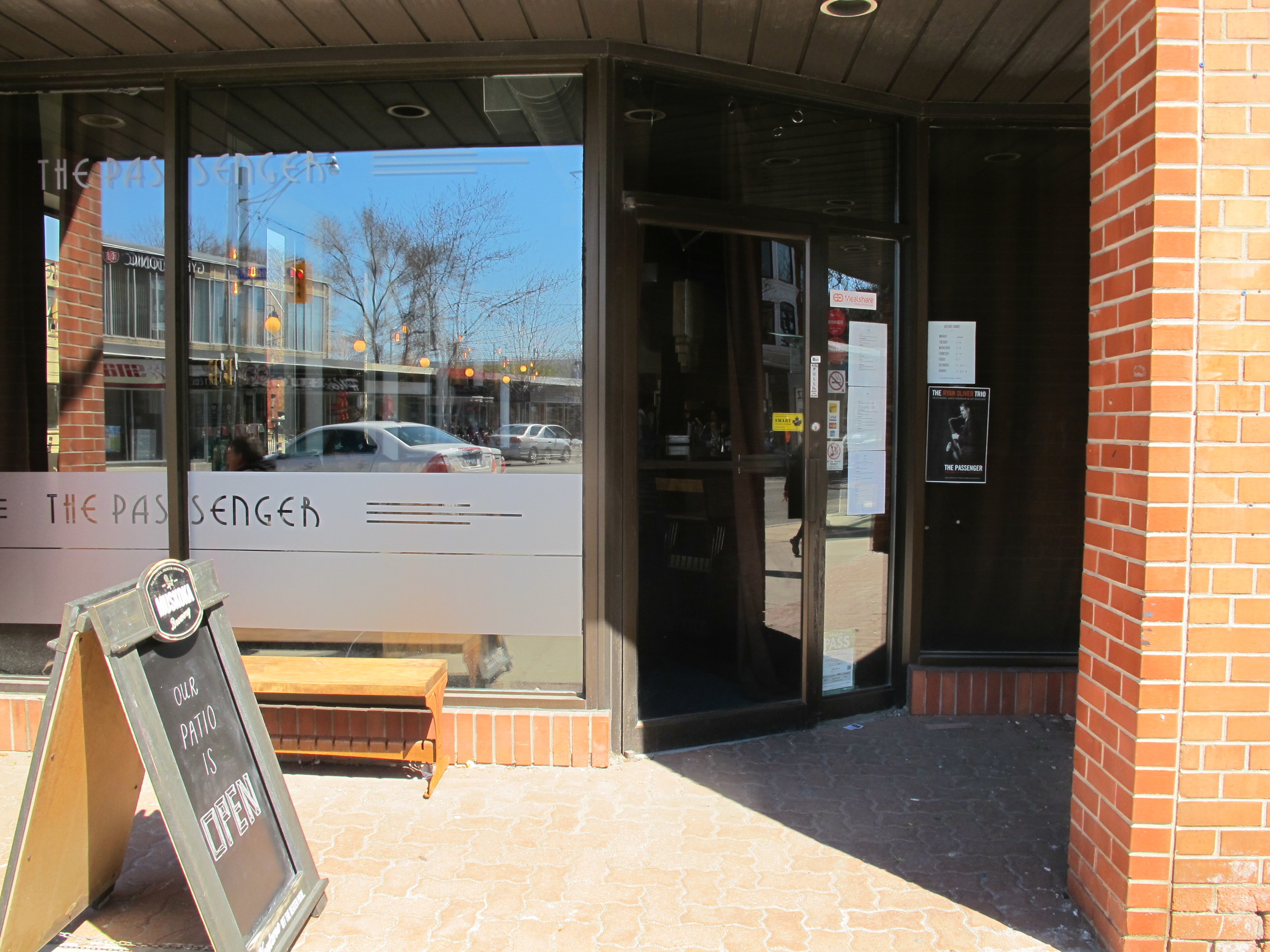 Picture of accessible entrance to the Passenger