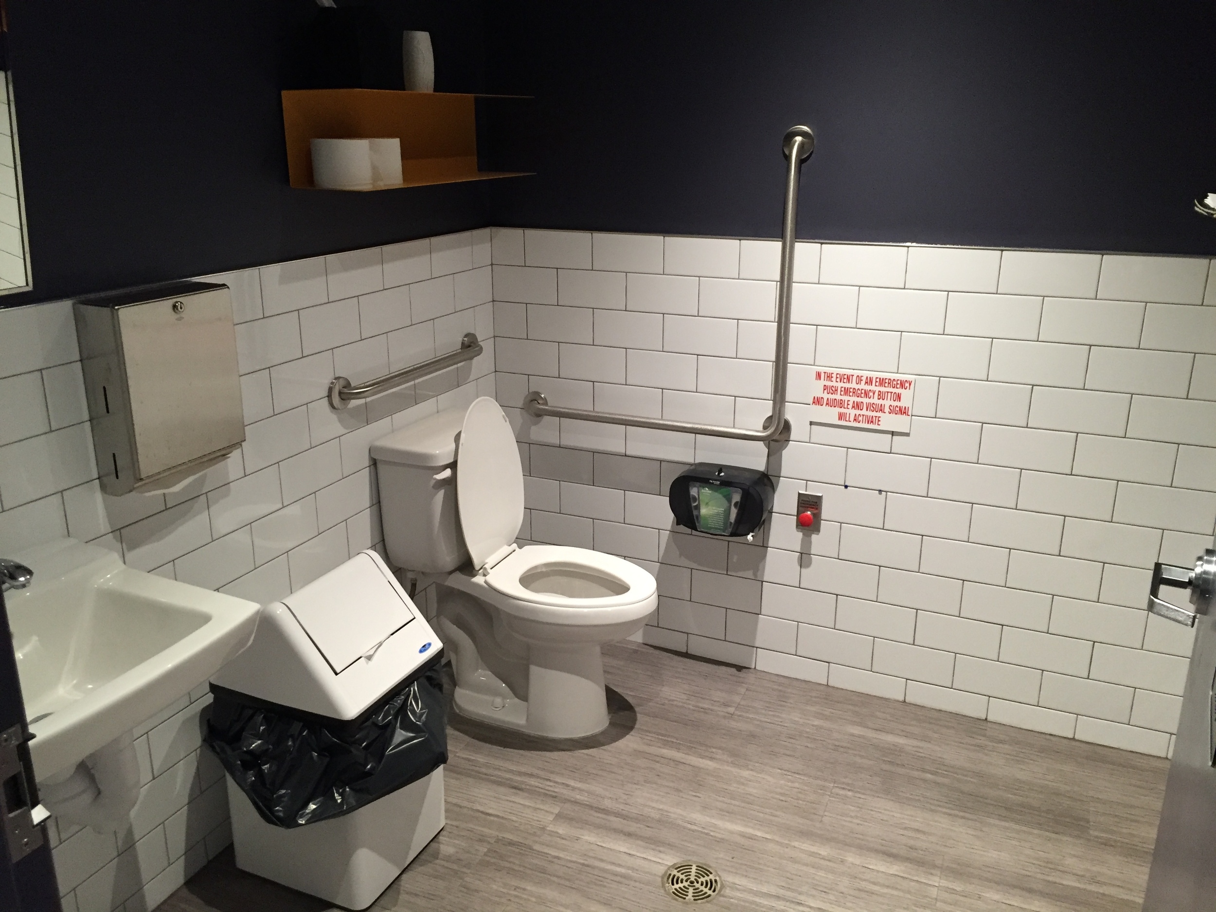 Picture of accessible washroom