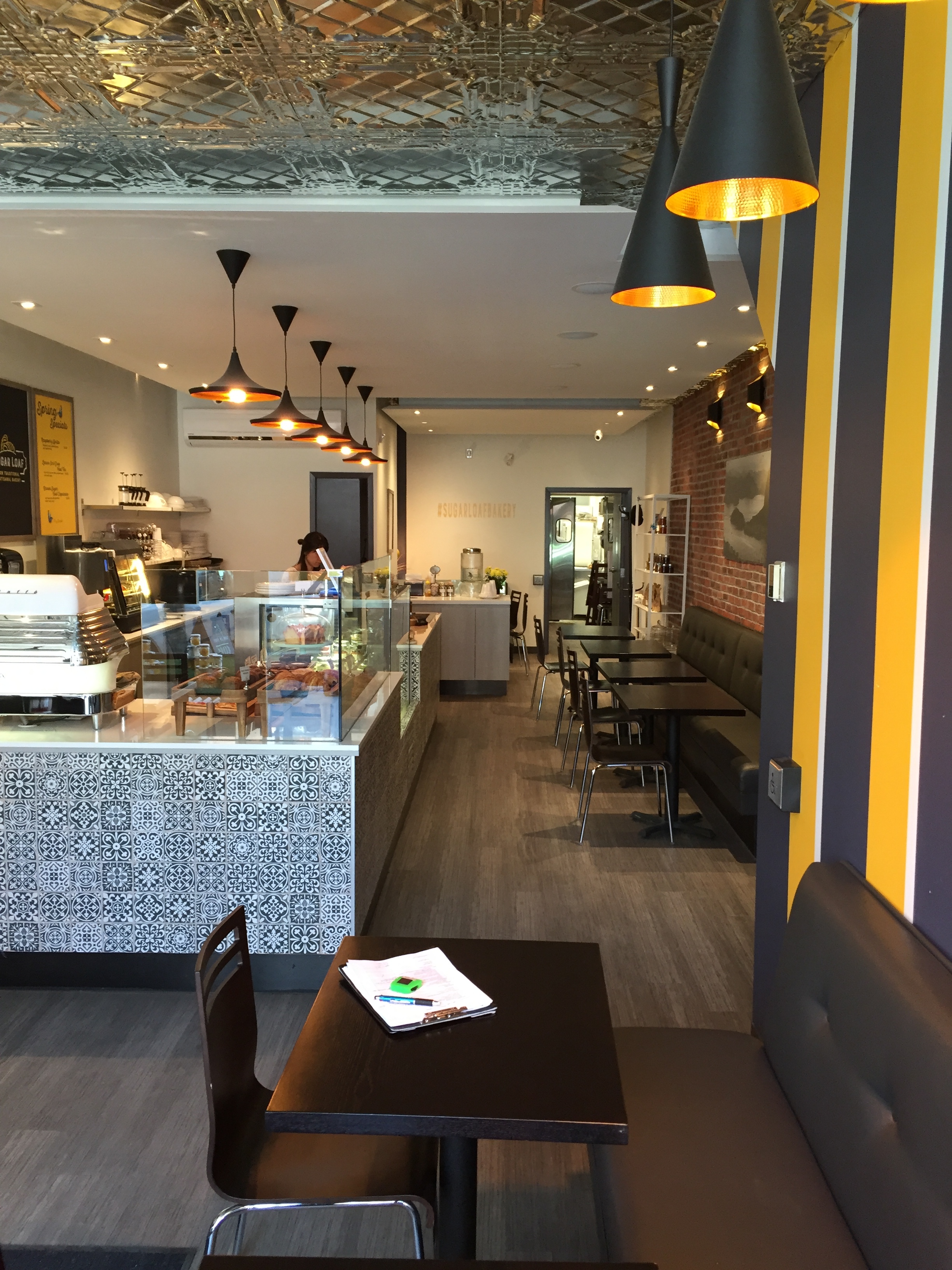 Picture of the accessible interior of bakery