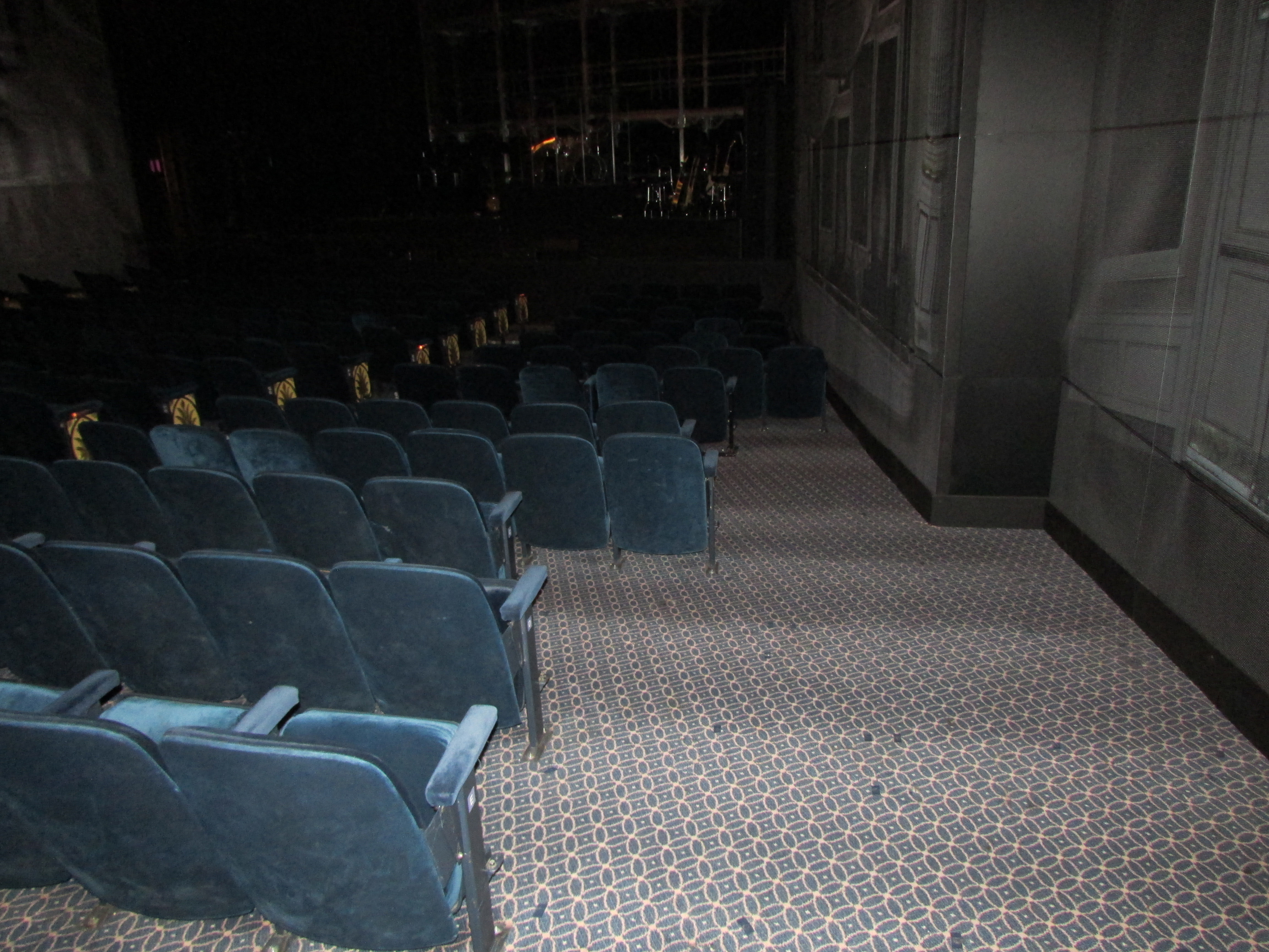 Picture of accessible seating in theatre