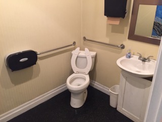 Picture of accessible washroom