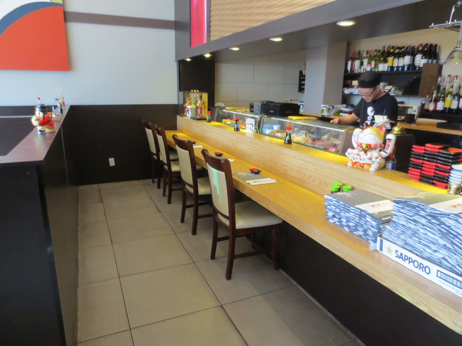Picture of sushi bar