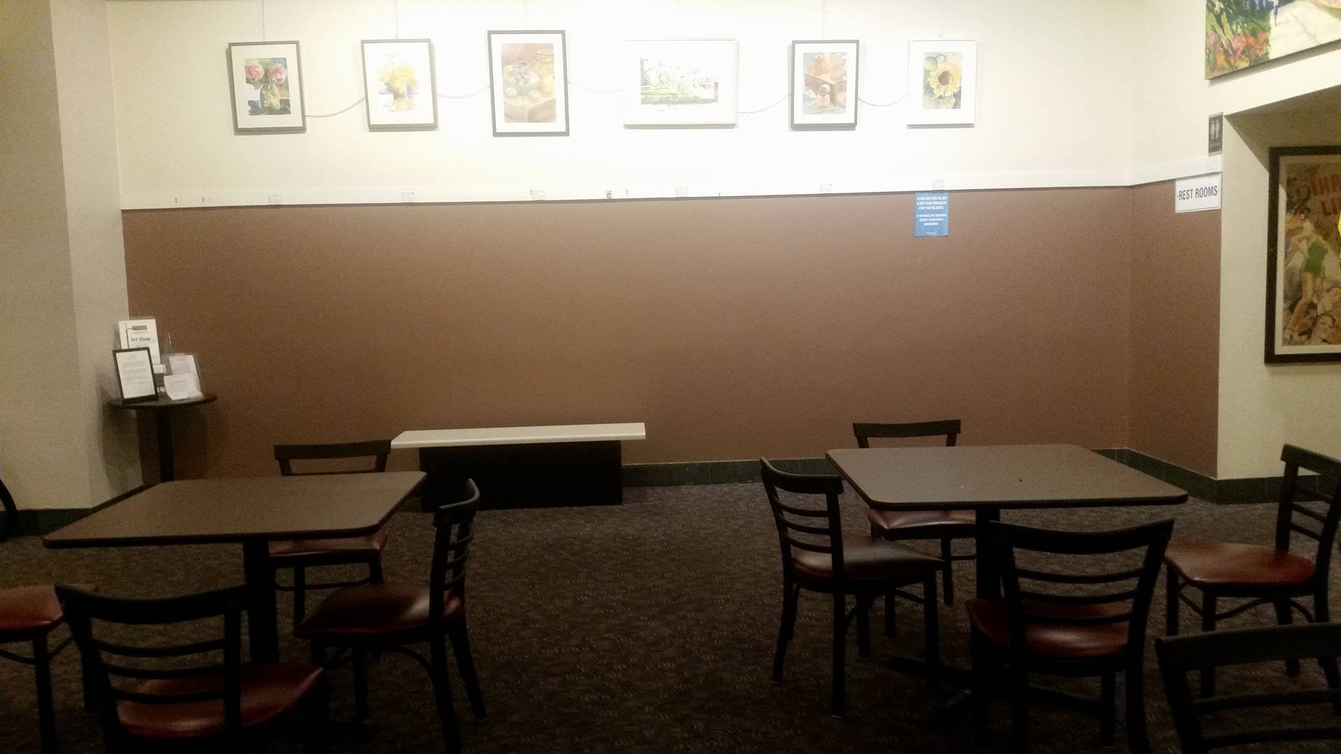 Picture of standard height tables